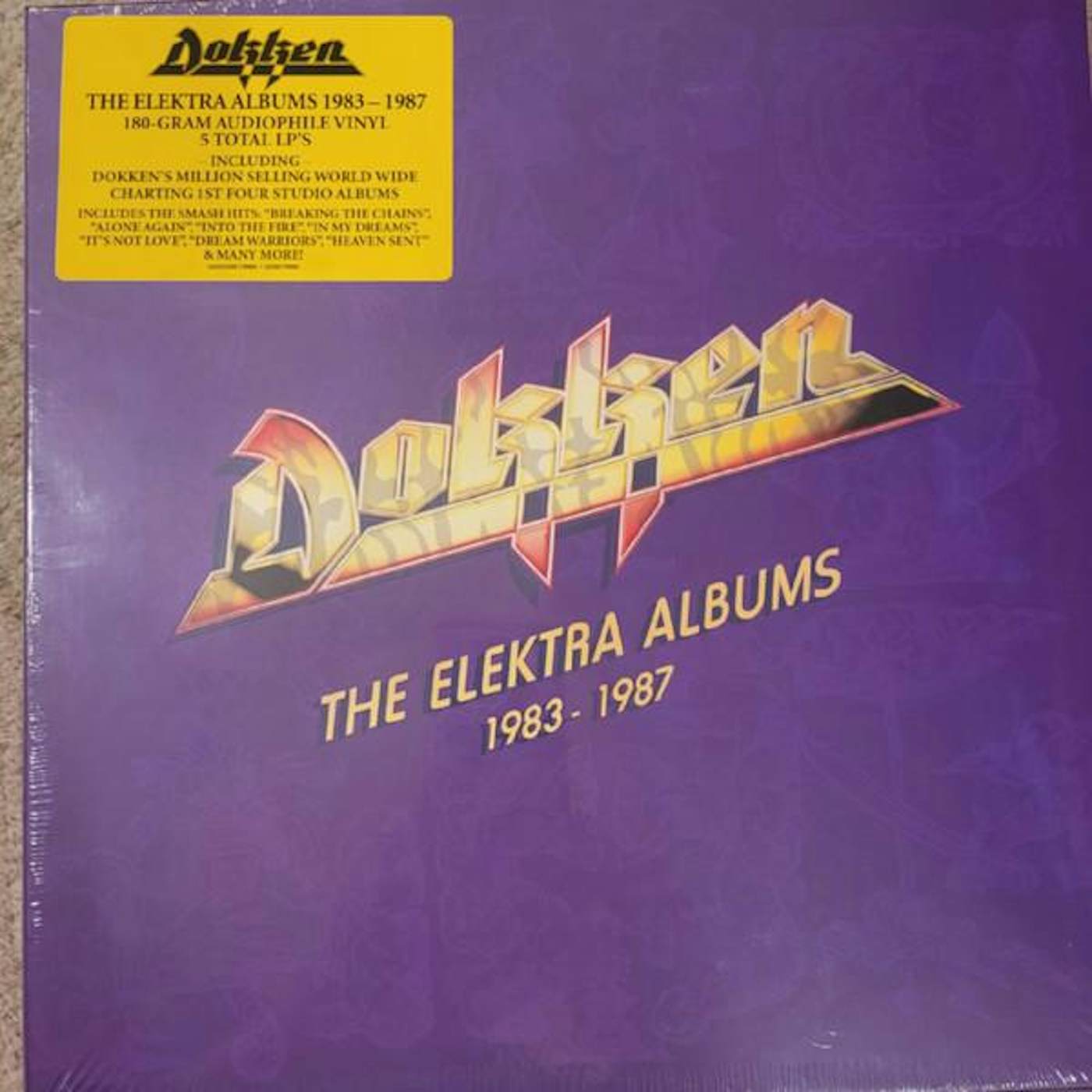 Dokken ELEKTRA ALBUMS (5LP) Vinyl Record