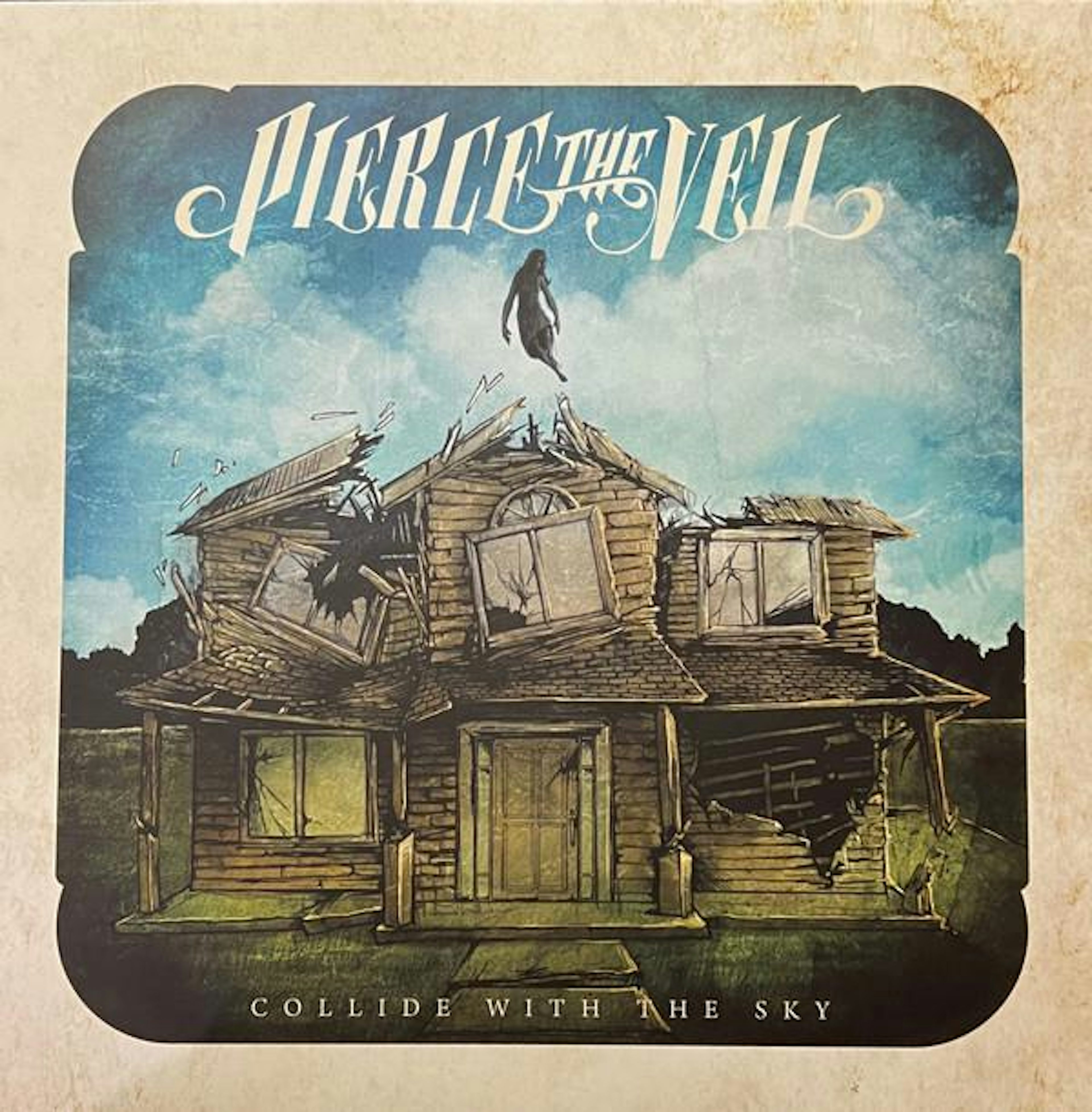 Pierce The Veil COLLIDE WITH THE SKY (AQUA COLOR VINYL) Vinyl Record