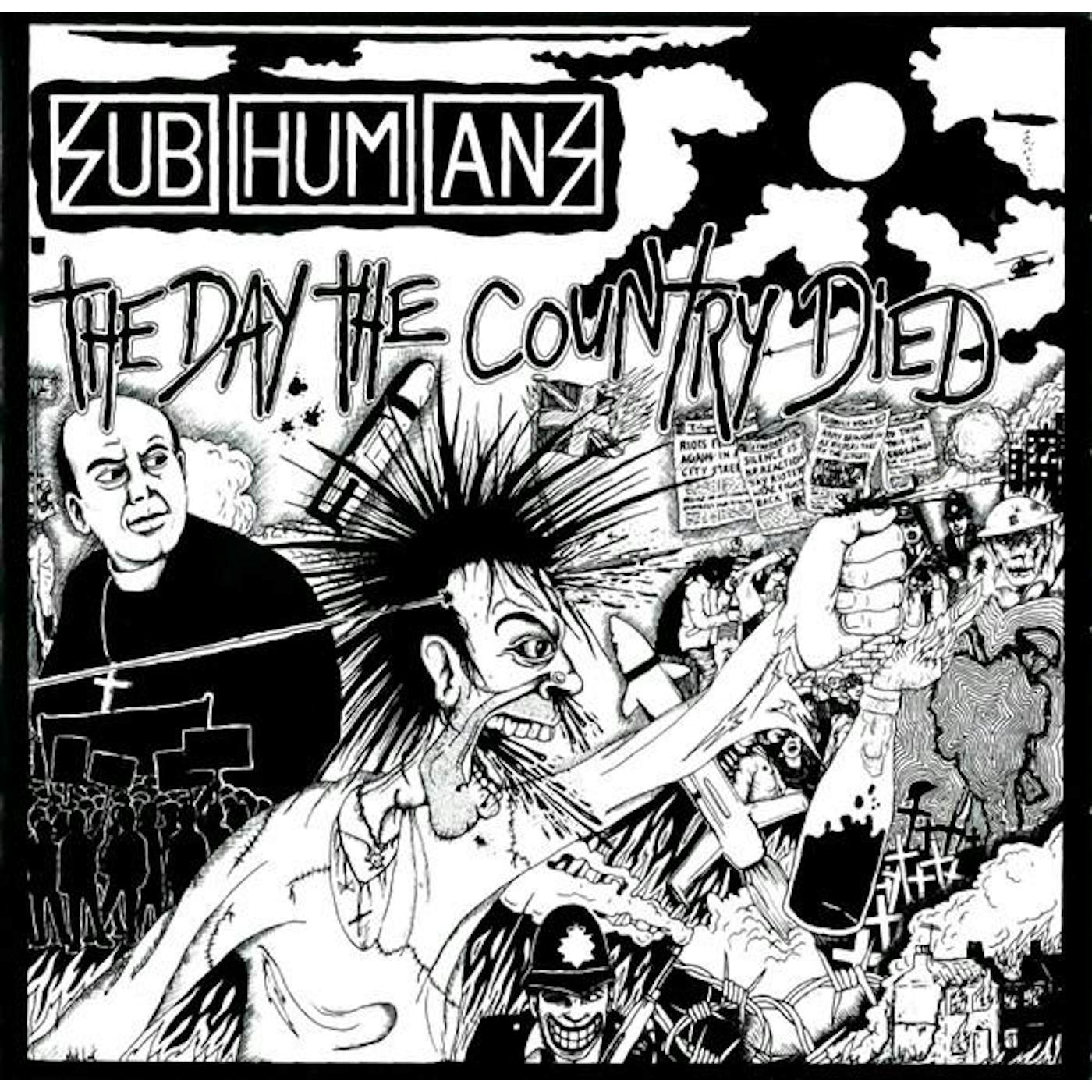 Subhumans DAY THE COUNTRY DIED CD