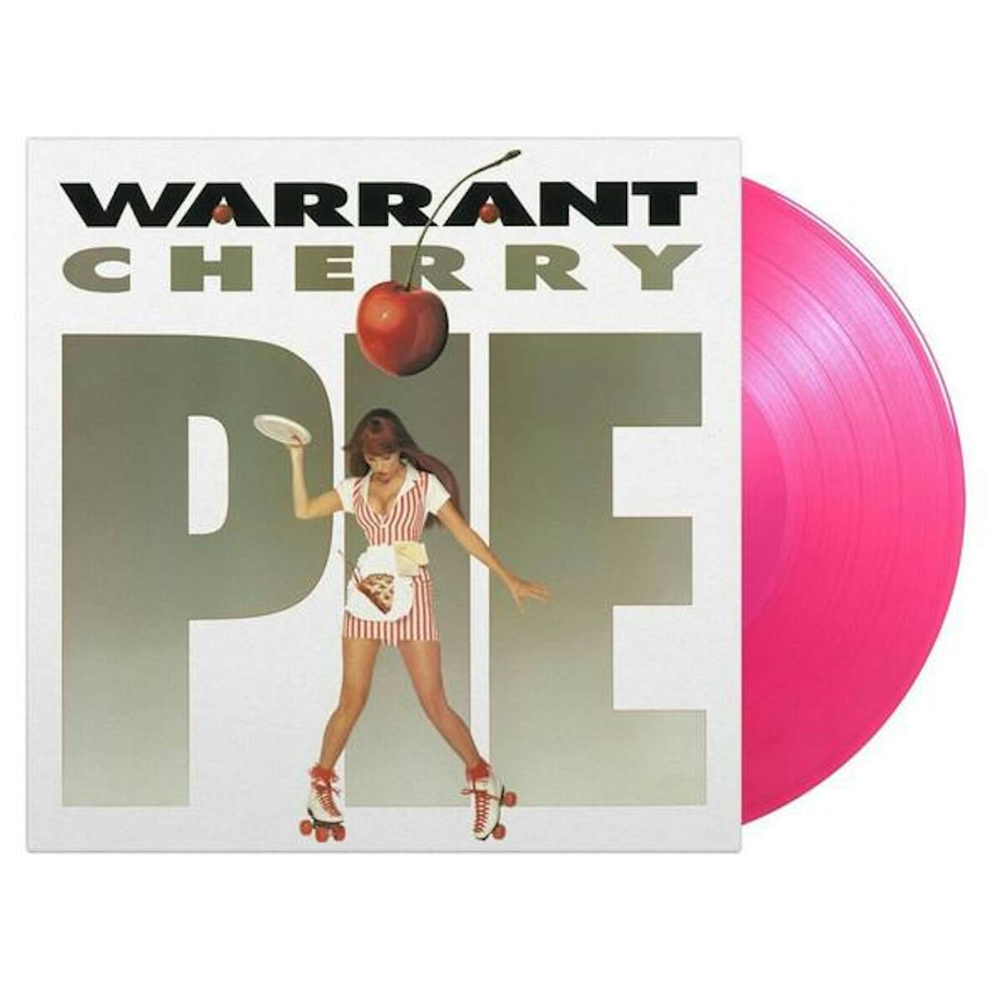 Warrant CHERRY PIE (CHERRY COLOURED VINYL/180G) Vinyl Record