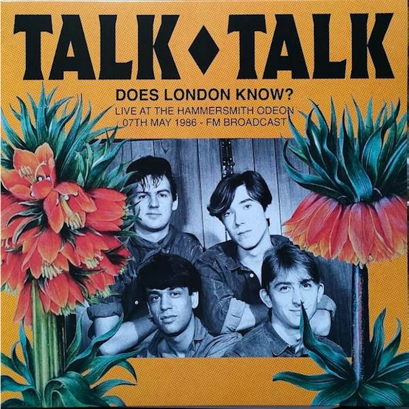 Talk Talk DOES LONDON KNOW (RED VINYL) Vinyl Record