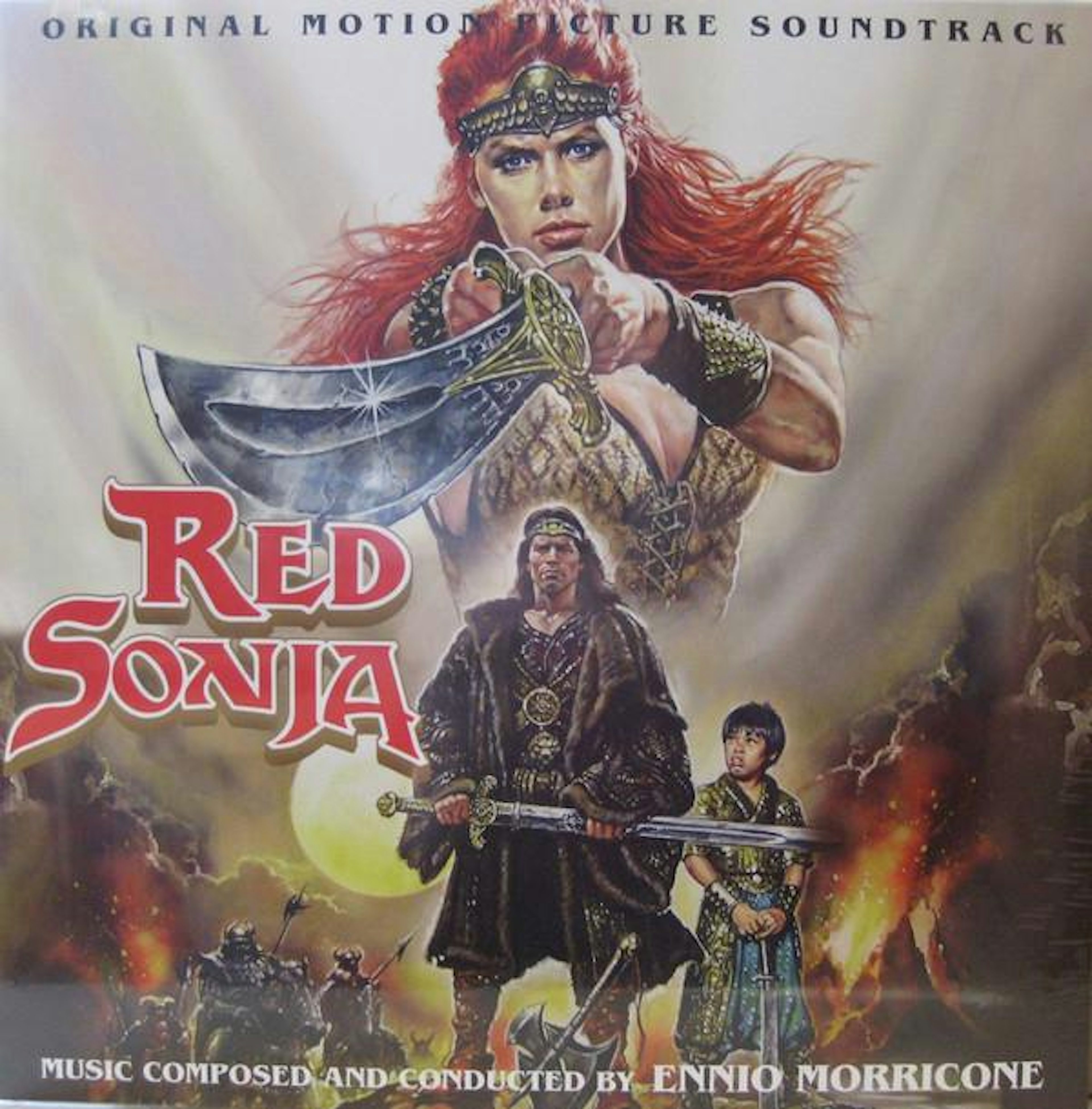 Ennio Morricone RED SONJA / Original Soundtrack Vinyl Record