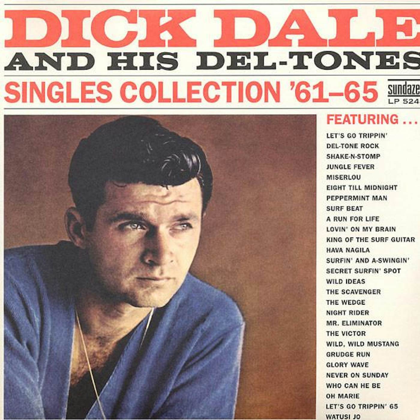 Dick Dale & His Del-Tones SINGLES COLLECTION 61 - 65 Vinyl Record