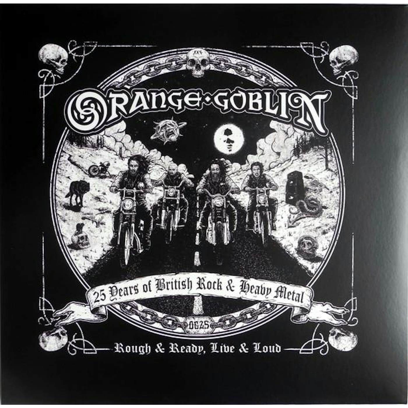 Orange Goblin ROUGH & READY - LIVE & LOUD (2LP/ORANGE SPLATTER VINYL) Vinyl Record