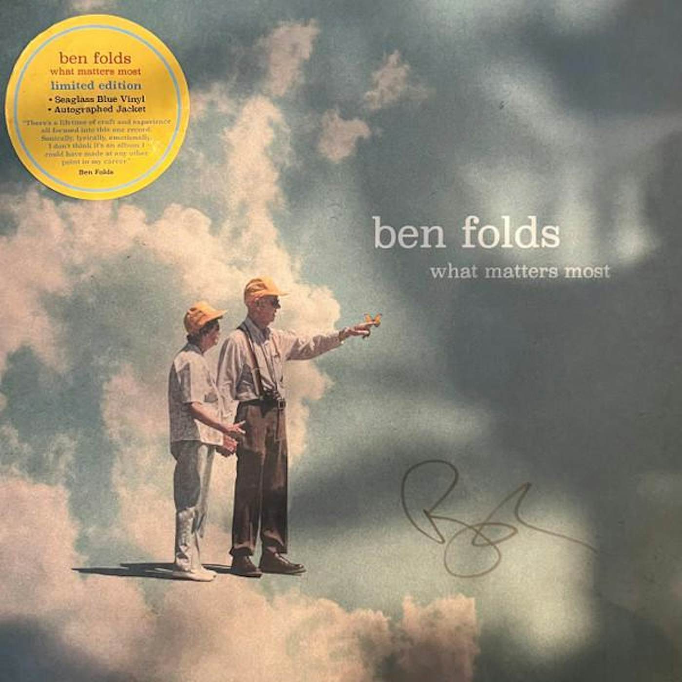 Ben Folds WHAT MATTERS MOST Vinyl Record