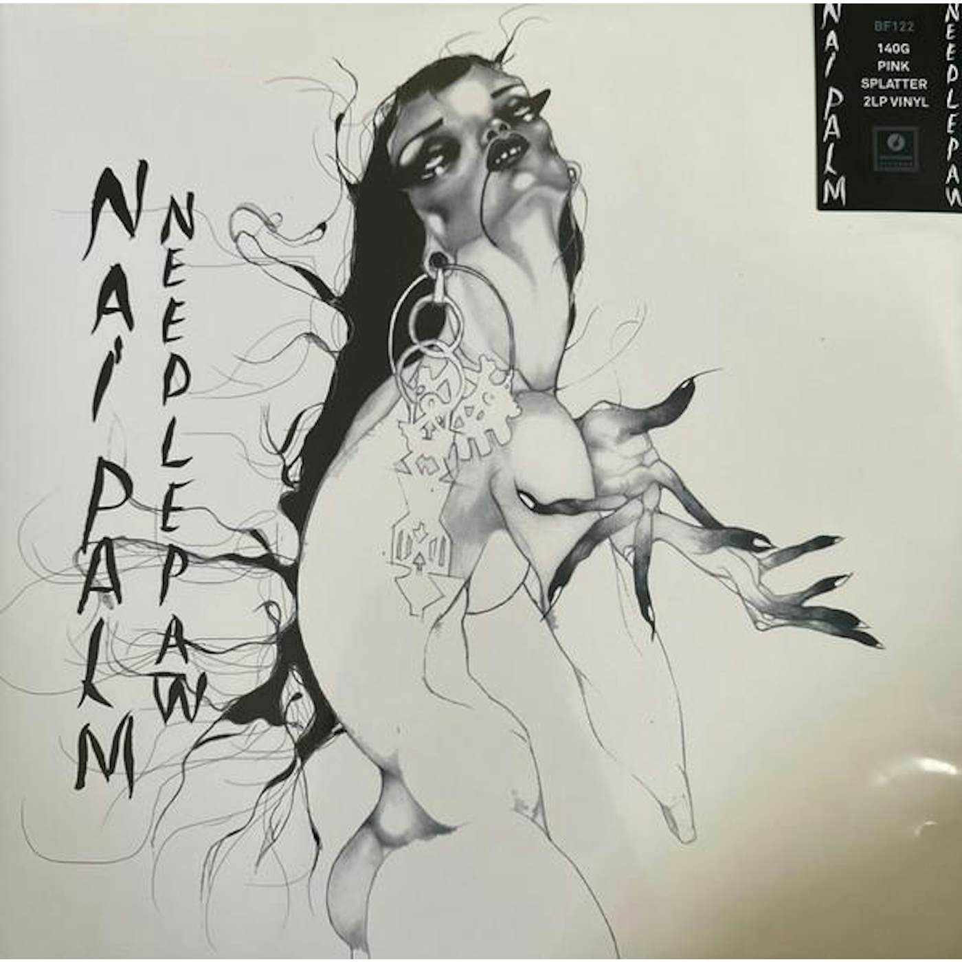 Nai Palm NEEDLE PAW (MAJIN BUBBLEGUM (PINK MARBLE) VINYL/2LP) Vinyl Record