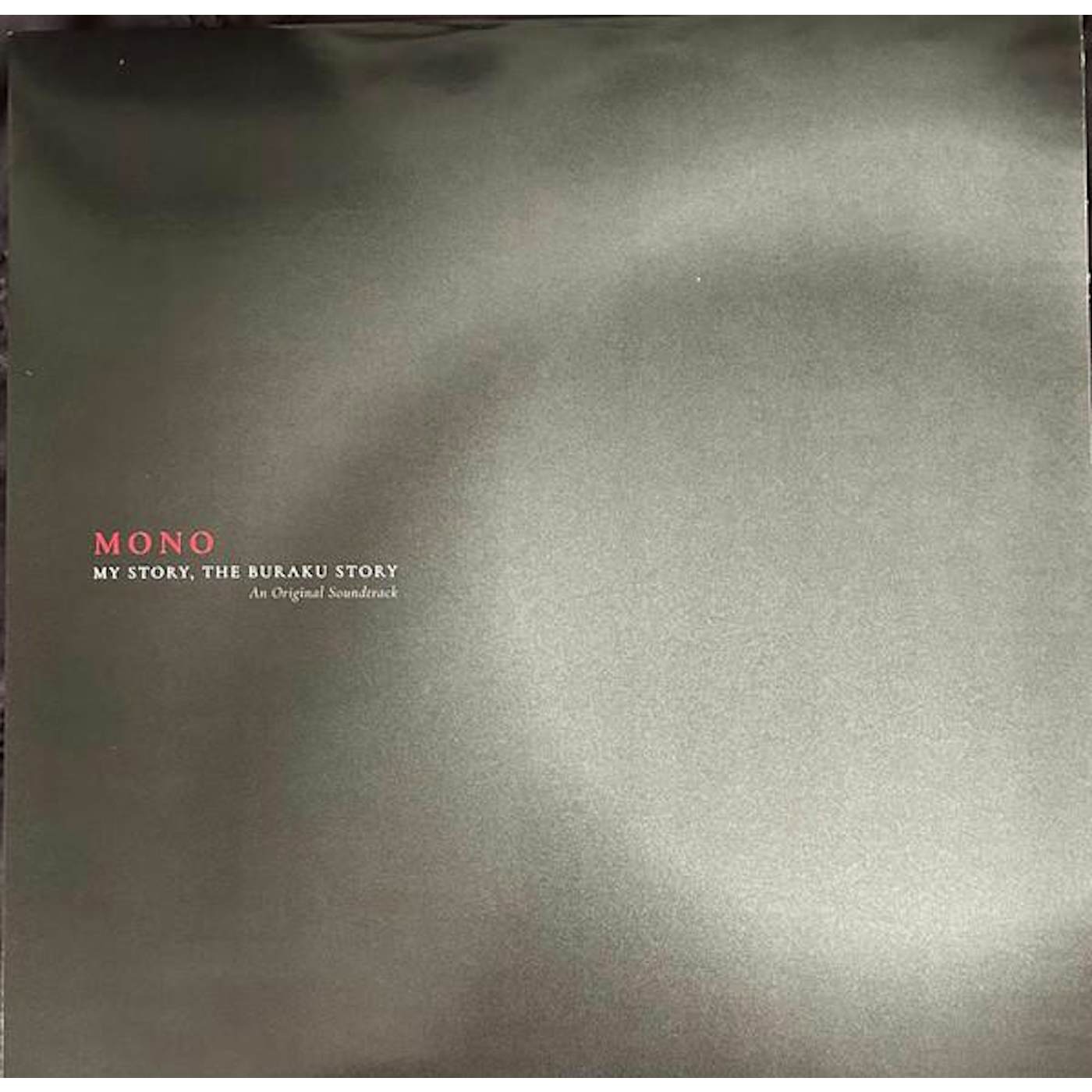 MONO MY STORY, THE BURAKU STORY (AN ORIGINAL SOUNDTRACK) (TRANSPARENT RED VINYL) Vinyl Record