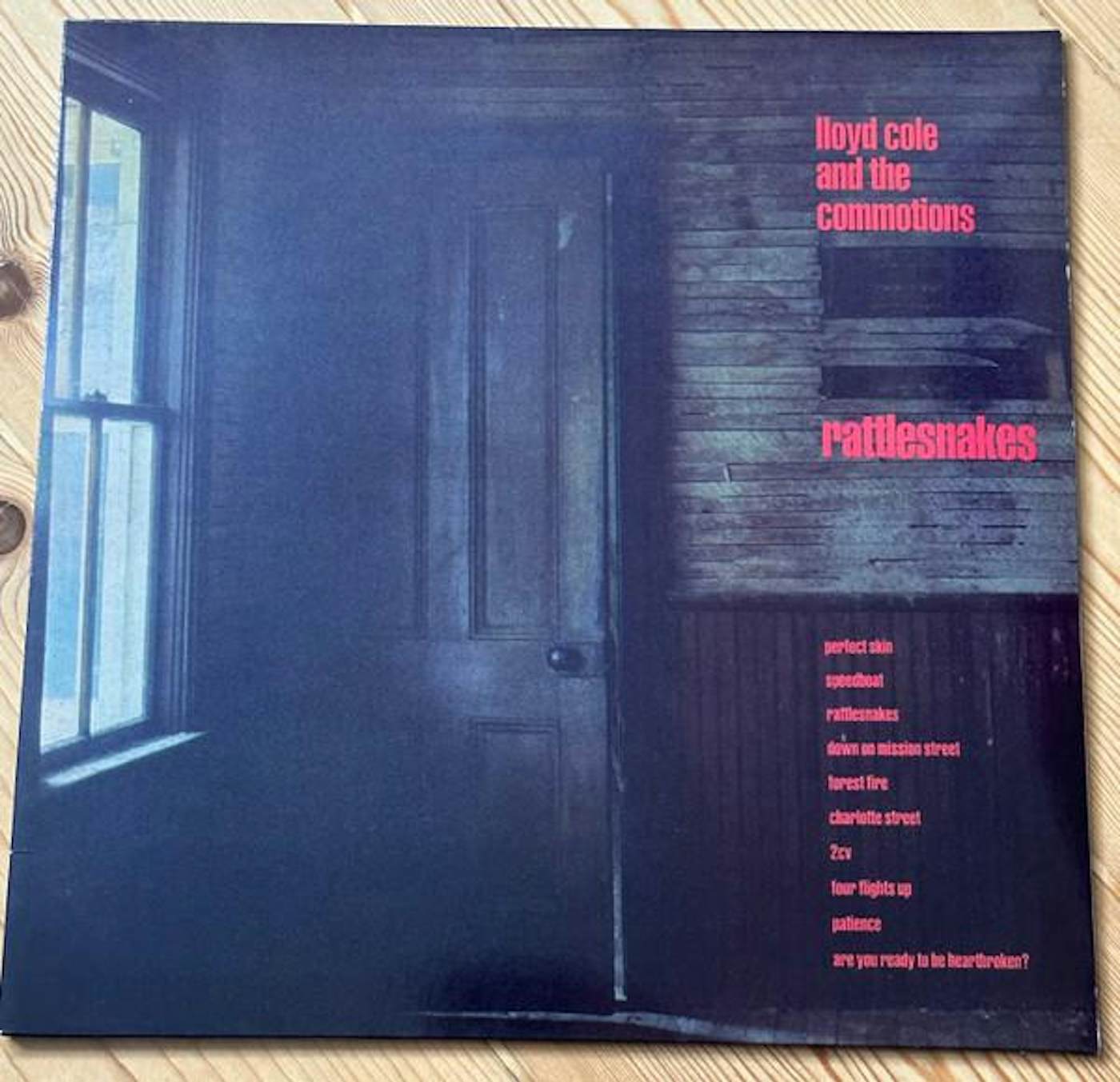 Lloyd Cole and the Commotions RATTLESNAKES Vinyl Record