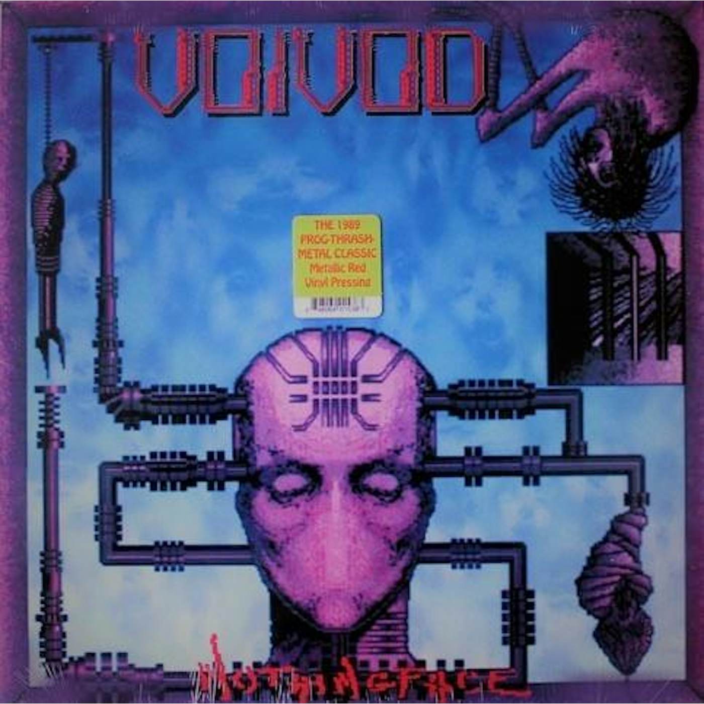 Voivod NOTHINGFACE (METALLIC RED VINYL) Vinyl Record