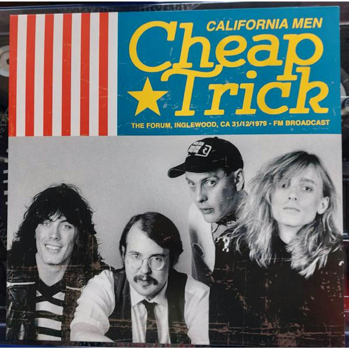 Cheap Trick CALIFORNIA MEN (COLOR VINYL) Vinyl Record