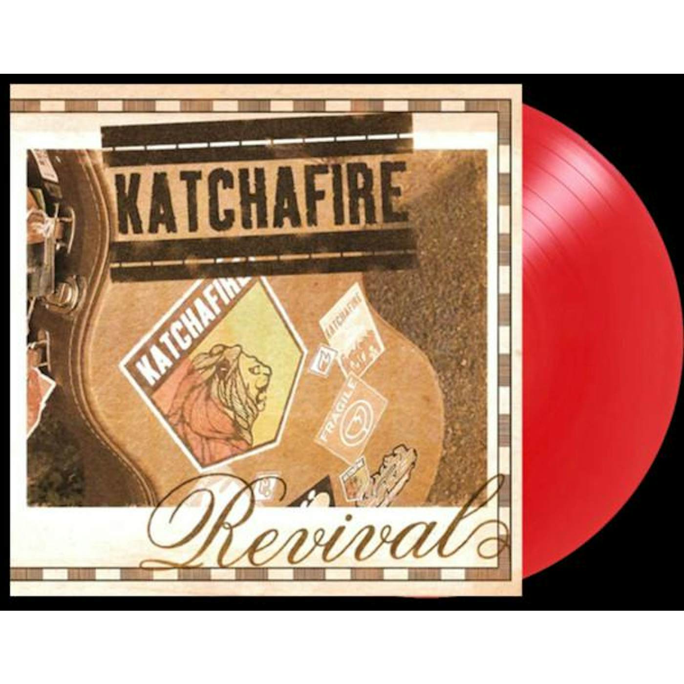 Katchafire REVIVAL (RED VINYL) Vinyl Record