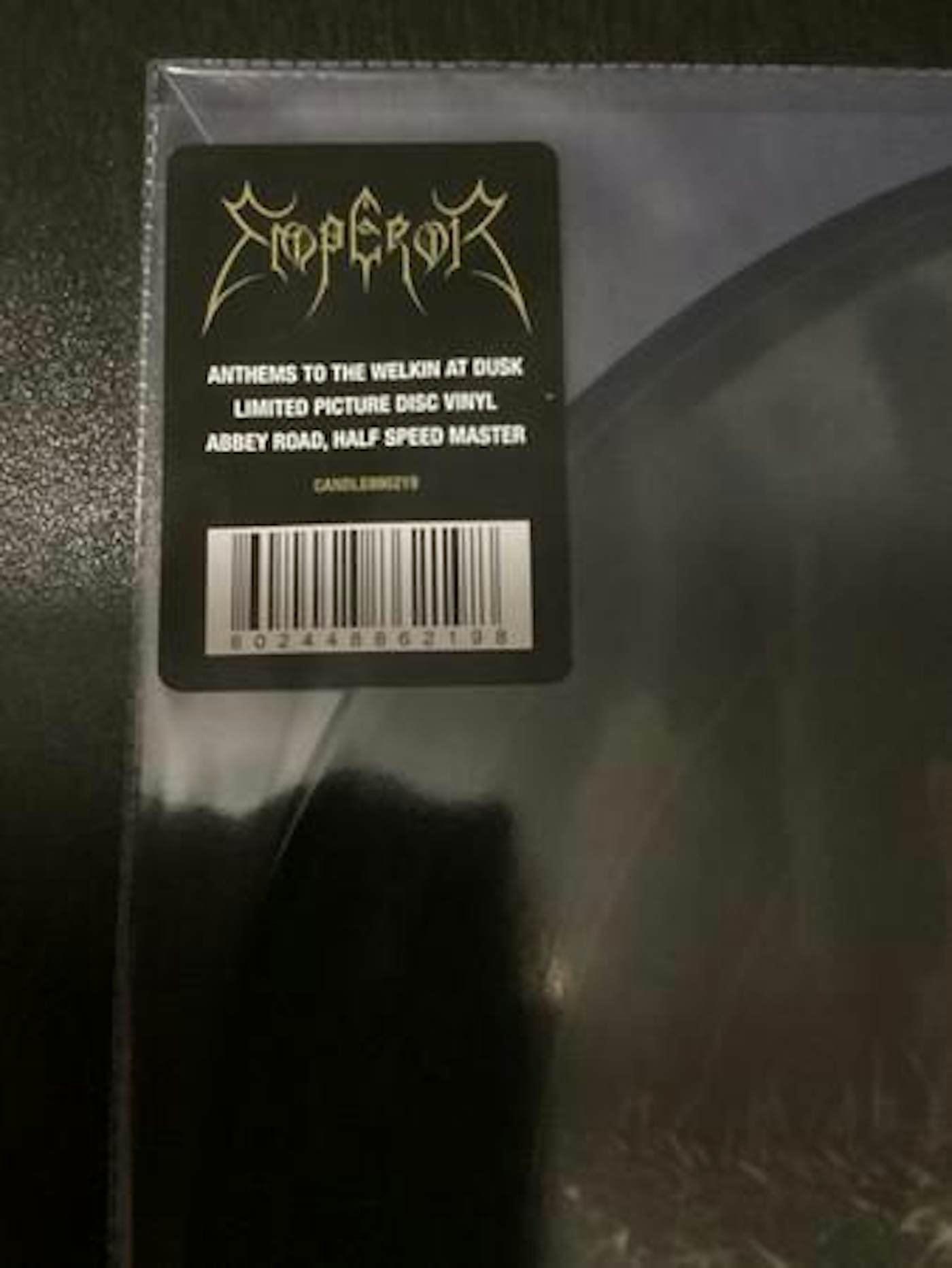 Emperor ANTHEMS TO THE WELKIN AT DUSK (PICTURE DISC) Vinyl Record