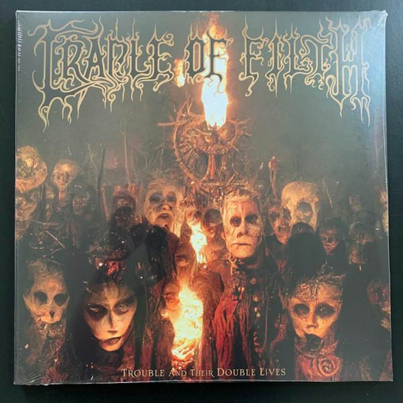 Cradle Of Filth TROUBLE & THEIR DOUBLE LIVES (2LP) Vinyl Record