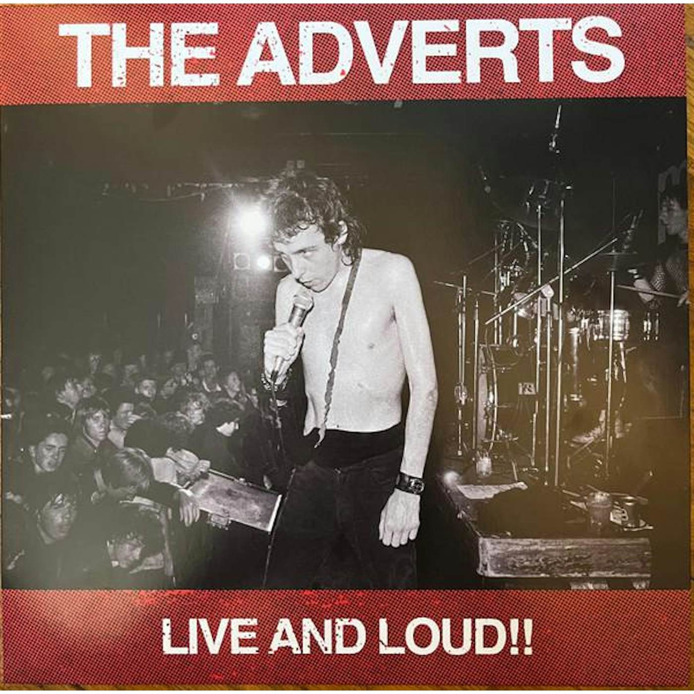 The Adverts LIVE & LOUD Vinyl Record