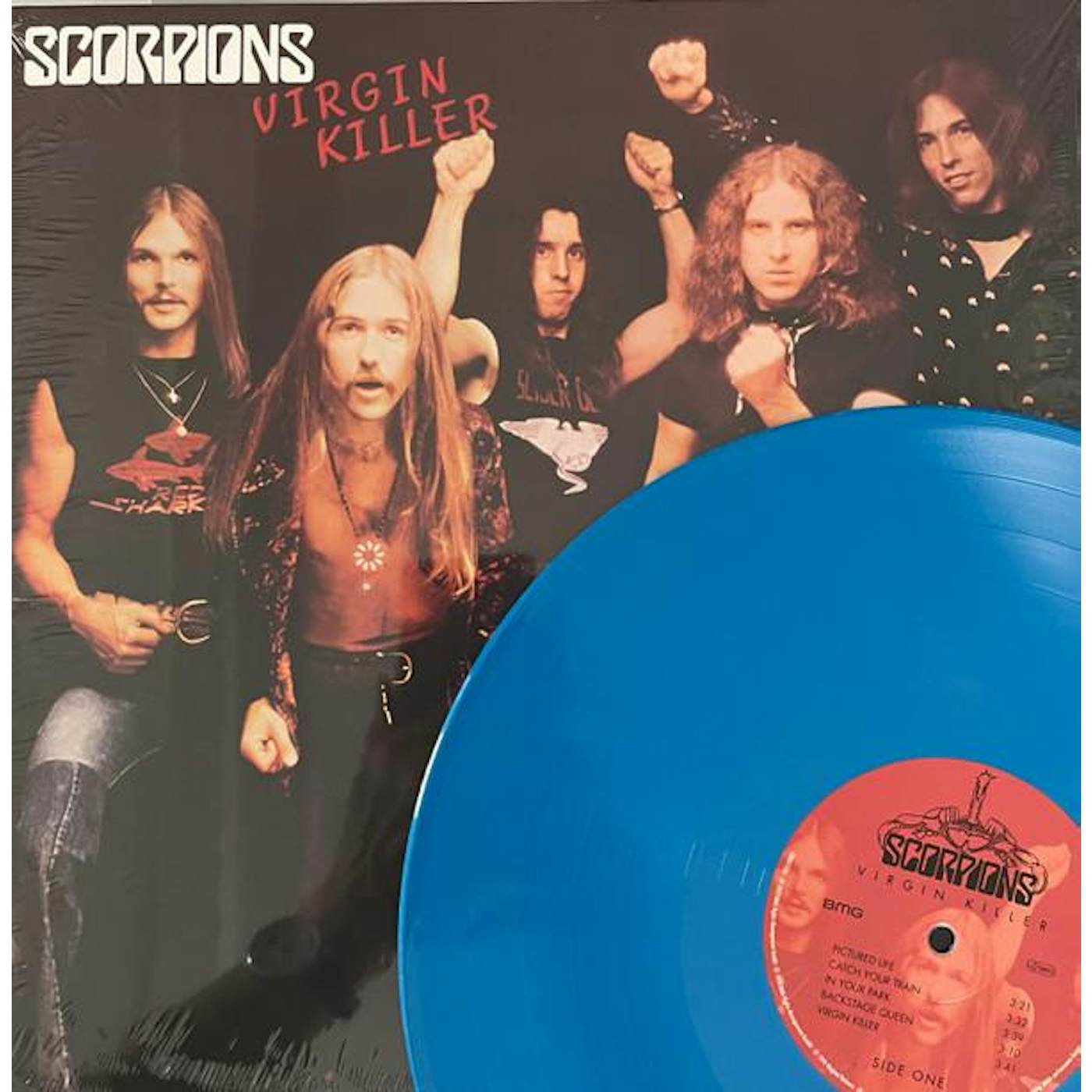 Scorpions VIRGIN KILLER (180G/SKY BLUE VINYL) Vinyl Record