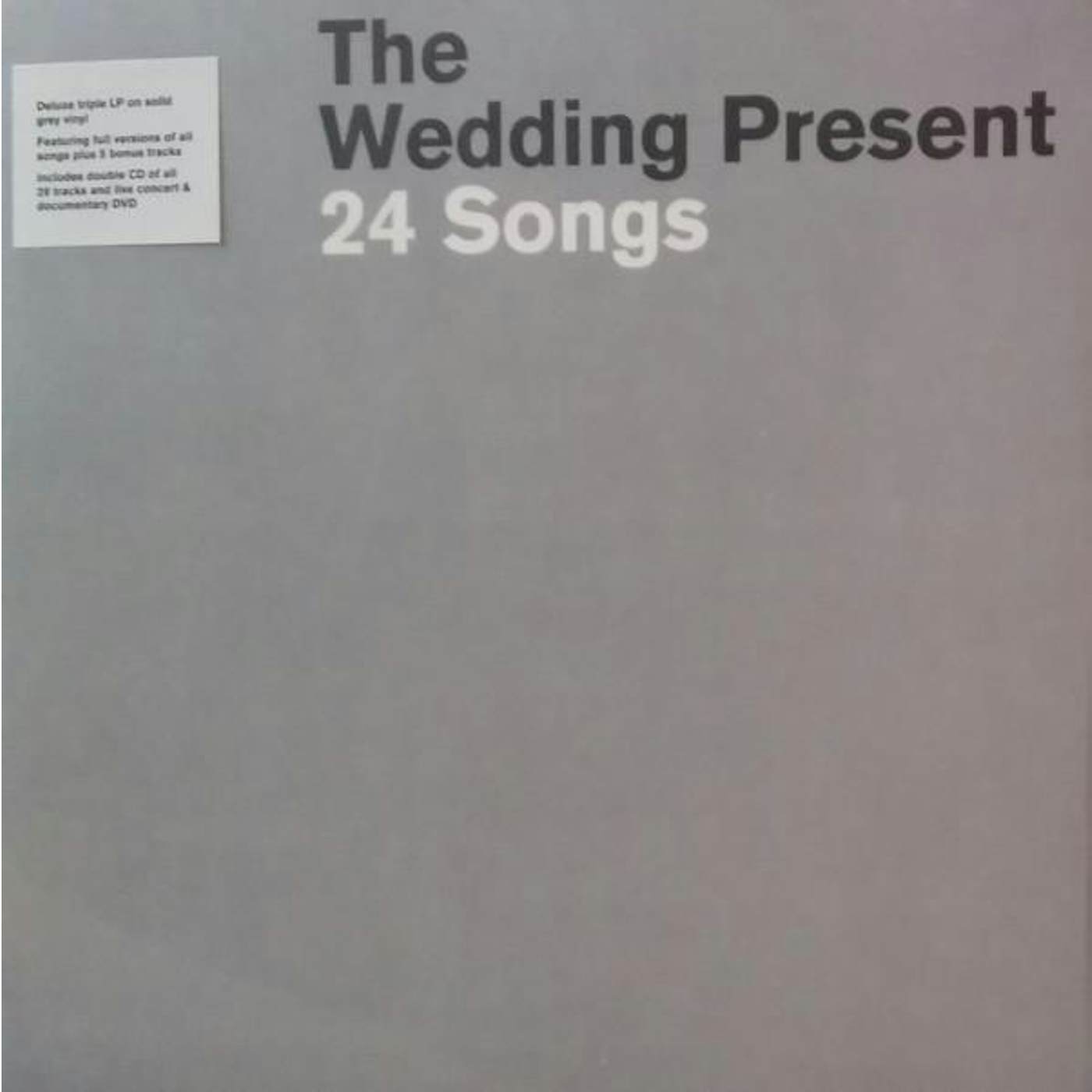 The Wedding Present 24 Songs (6Lp/Silver Vinyl) Vinyl Record