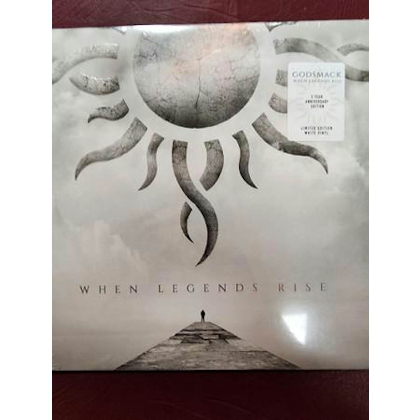 Godsmack WHEN LEGENDS RISE (5TH ANNIVERSARY/WHITE VINYL/LIMITED EDITION) Vinyl Record
