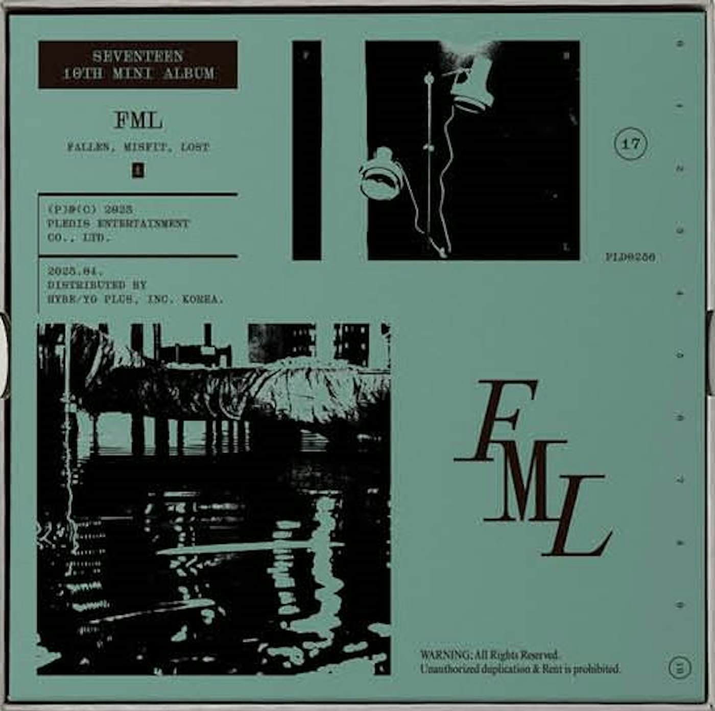 SEVENTEEN FML (10TH MINI ALBUM) CD