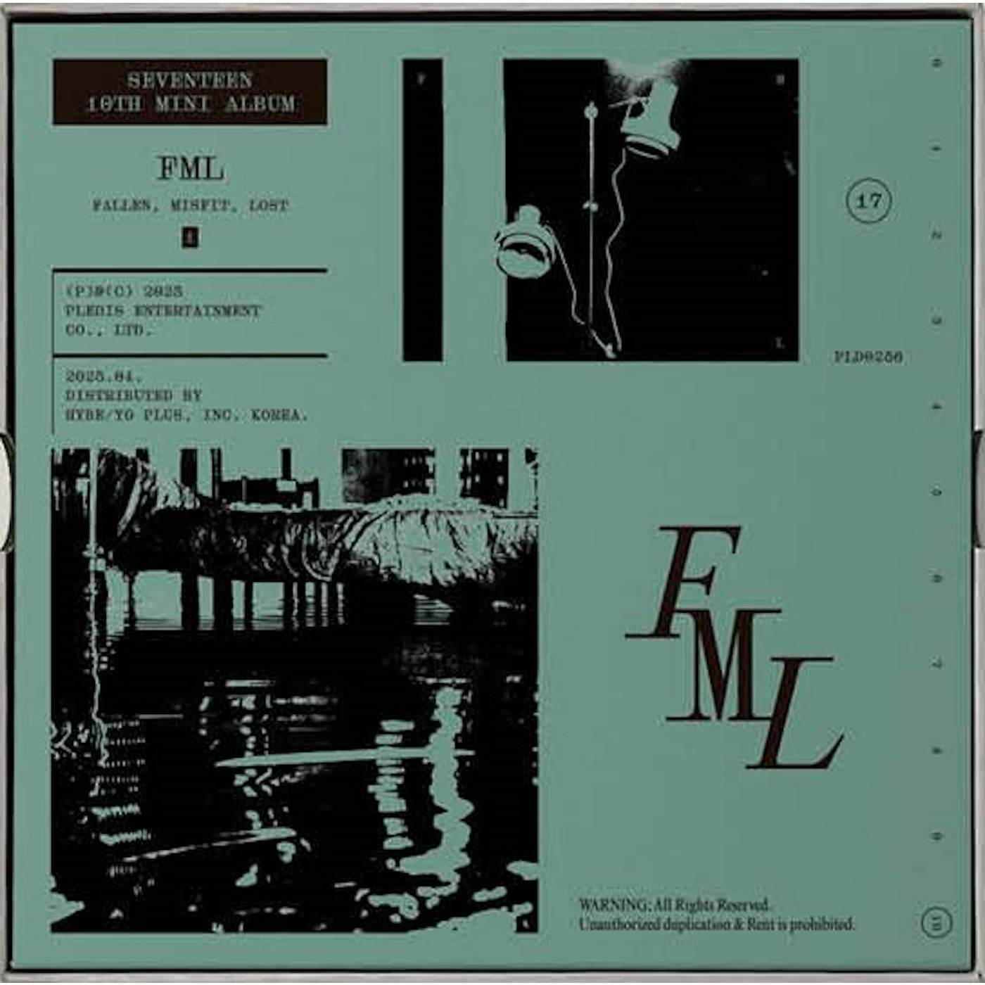 SEVENTEEN FML (10TH MINI ALBUM) CD