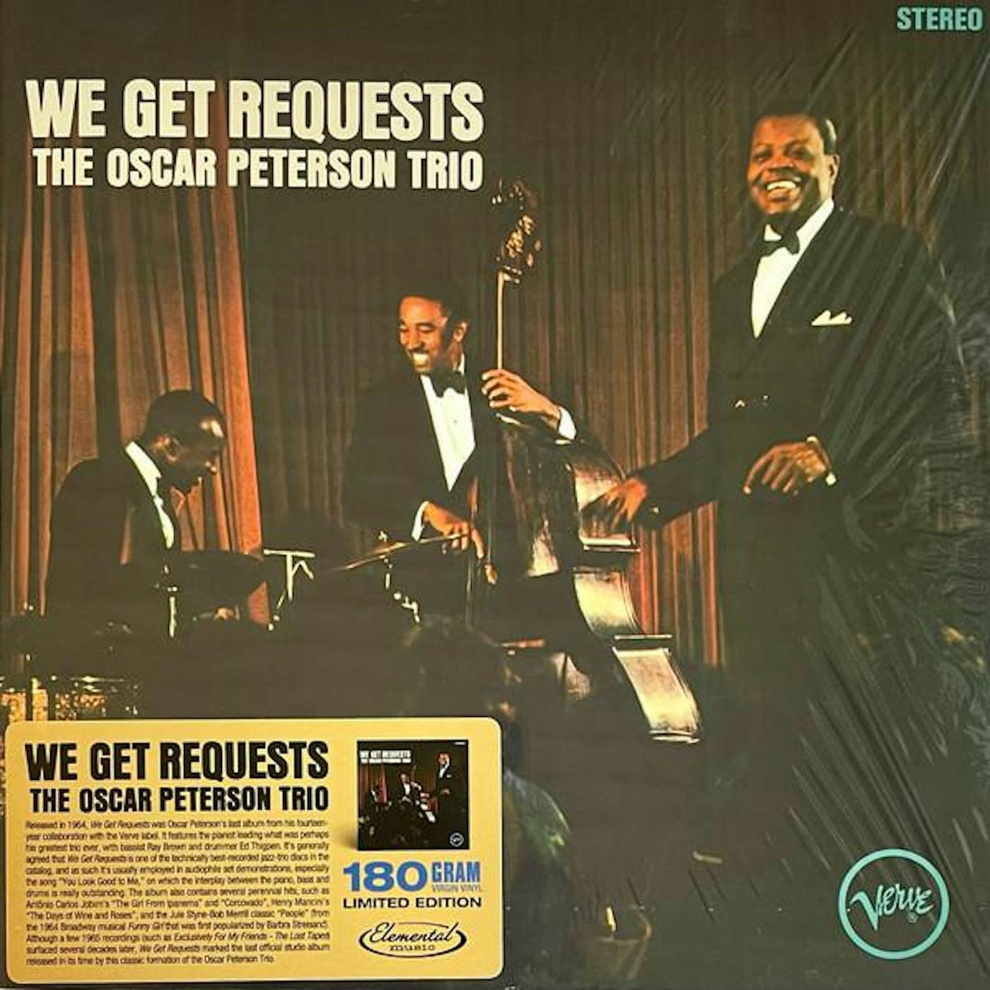 Oscar Peterson Trio WE GET REQUESTS Vinyl Record