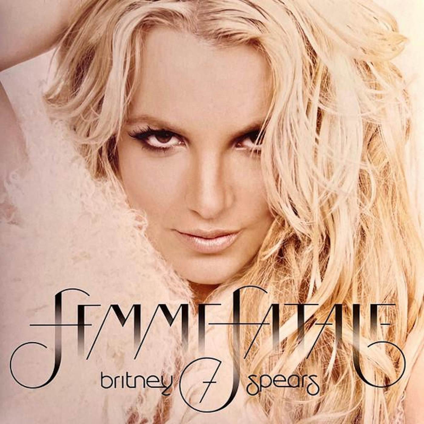Britney Spears FEMME FATALE - GREY MARBLE VINYL Vinyl Record