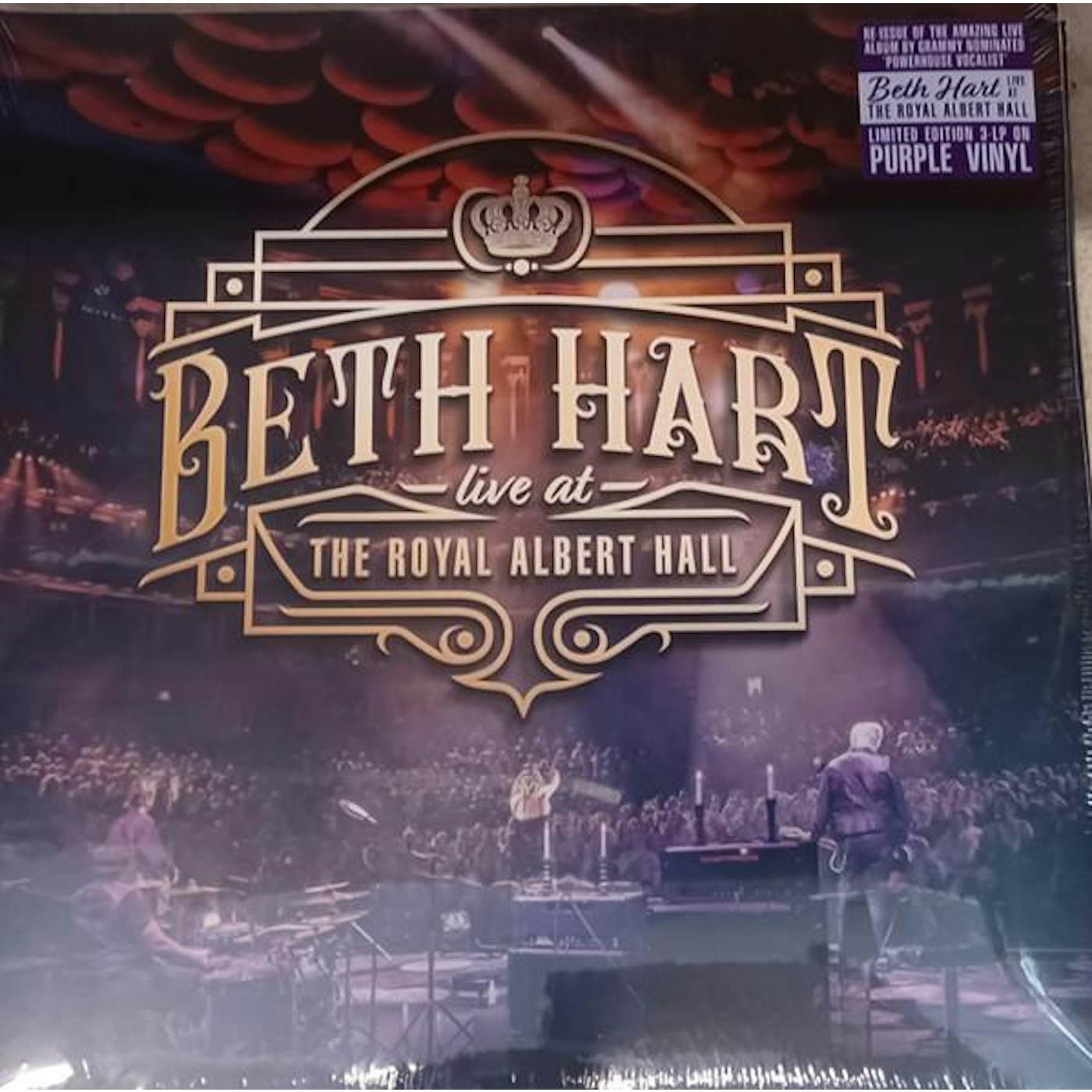 Beth Hart LIVE AT THE ROYAL ALBERT HALL (PURPLE TRIPPLE VINYL) Vinyl Record