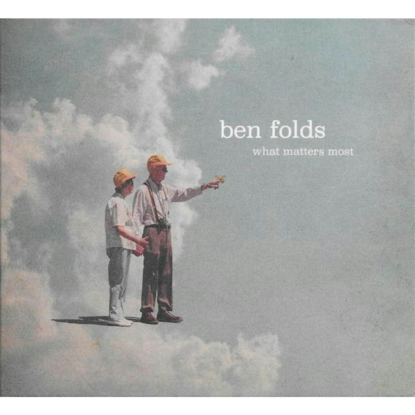 Ben Folds WHAT MATTERS MOST (AUTOGRAPHED) CD