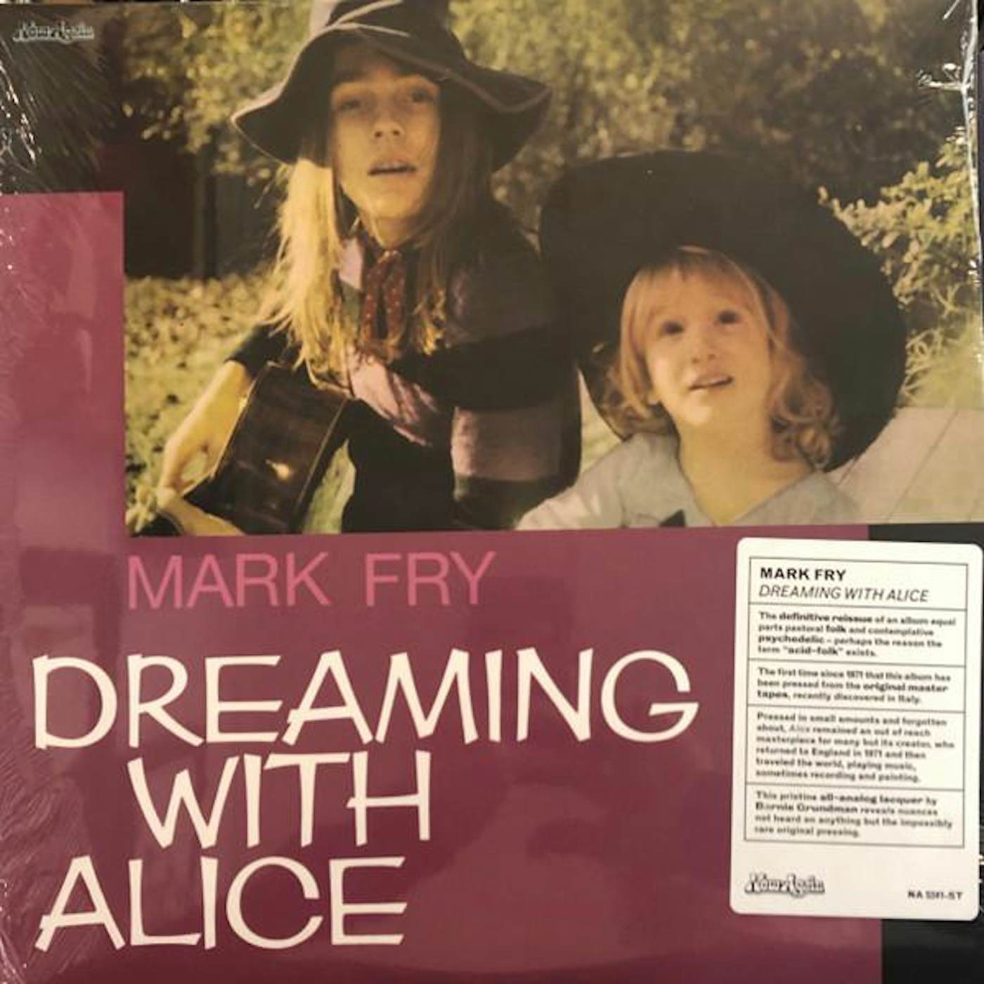 Mark Fry DREAMING WITH ALICE Vinyl Record