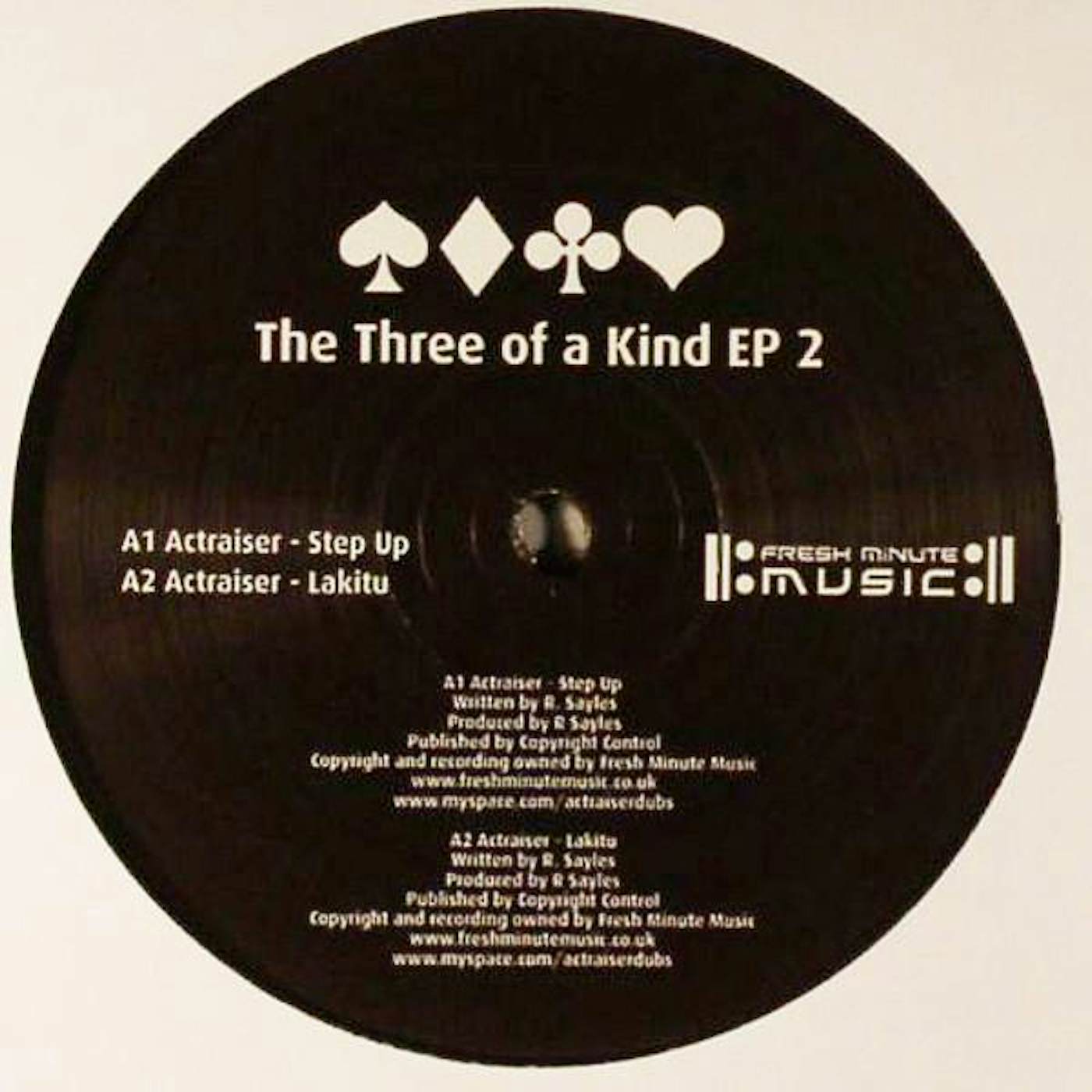 3 OF A KIND EP 2 Vinyl Record
