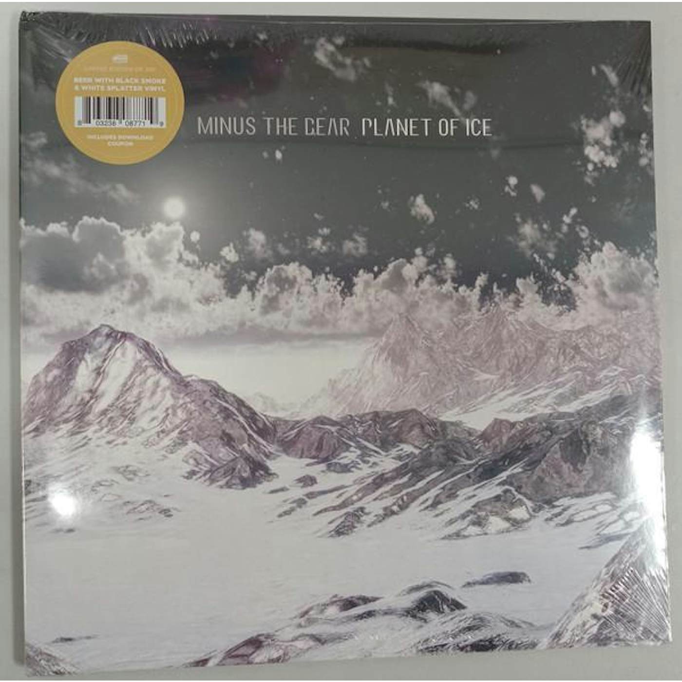 Minus the Bear PLANET OF ICE (GALAXY W/ SPLATTER VINYL/2LP) Vinyl Record