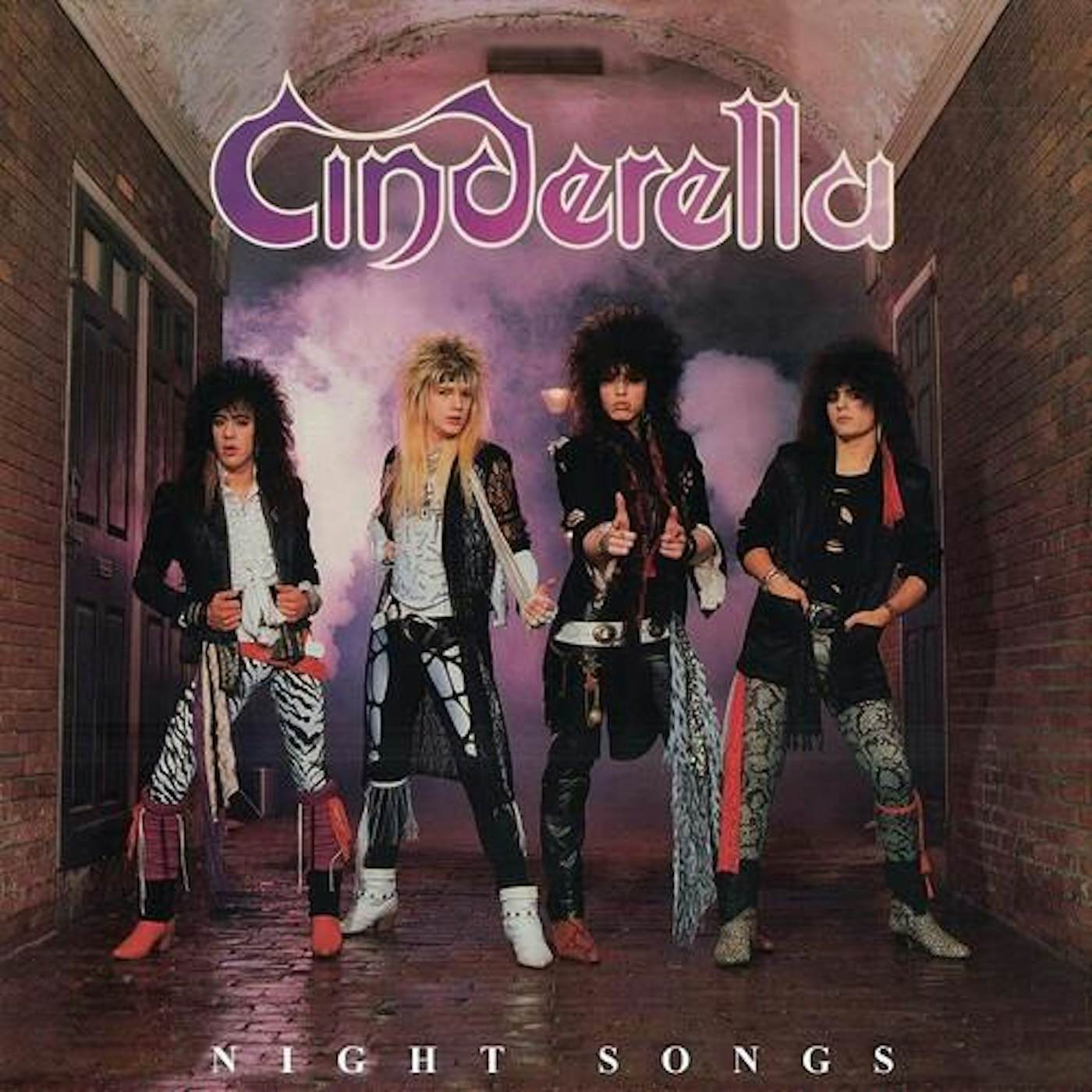 Cinderella Night Songs (Red Hot) Vinyl Record