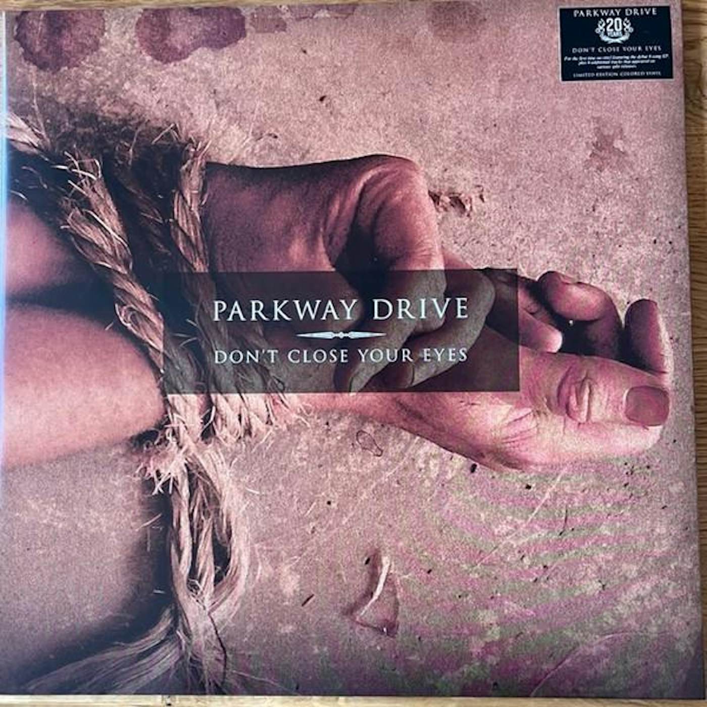 Parkway Drive DON'T CLOSE YOUR EYES Vinyl Record