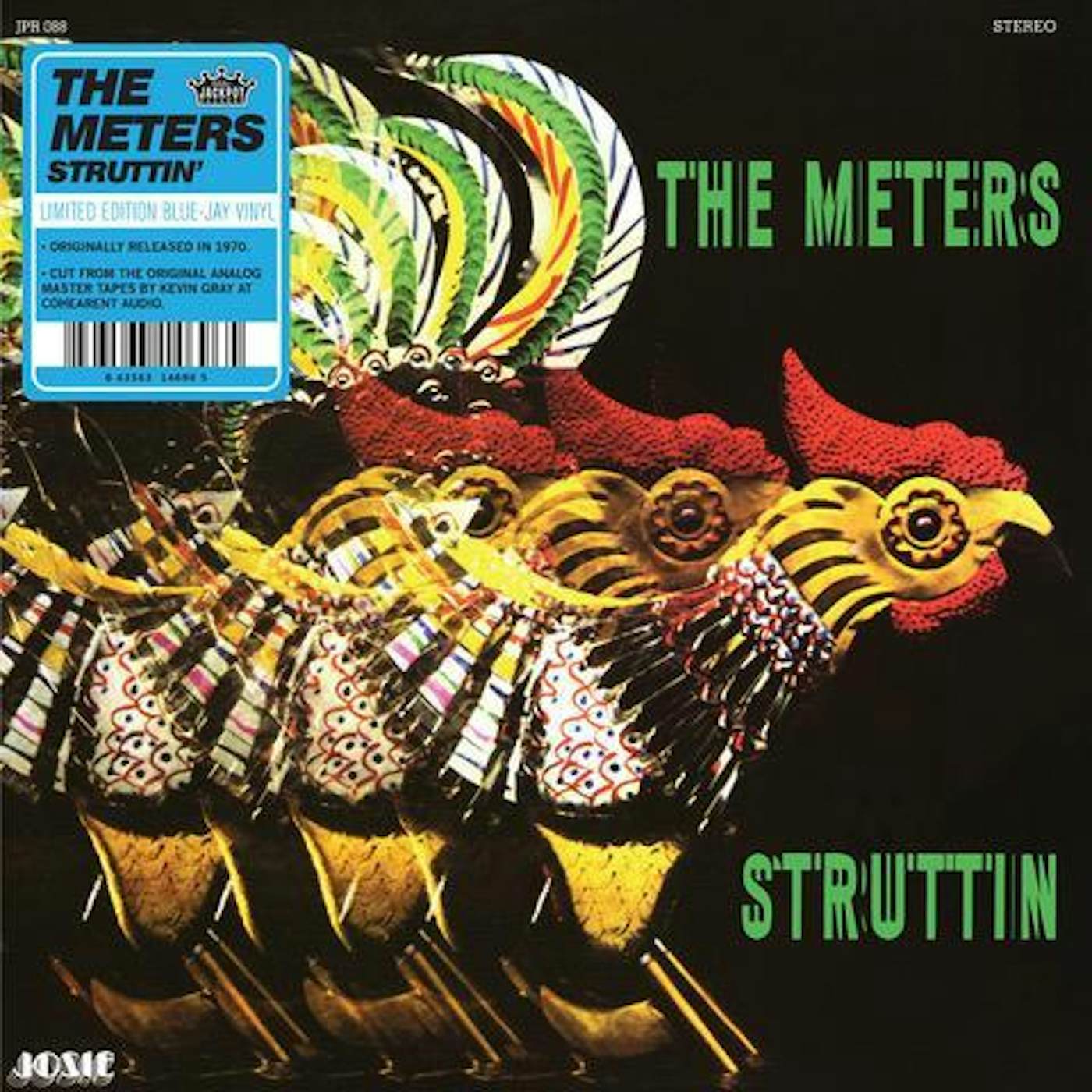 The Meters Struttin' (Blue Jay) Vinyl Record