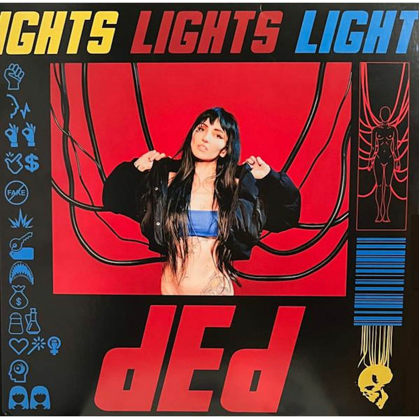 Lights DED (X) Vinyl Record