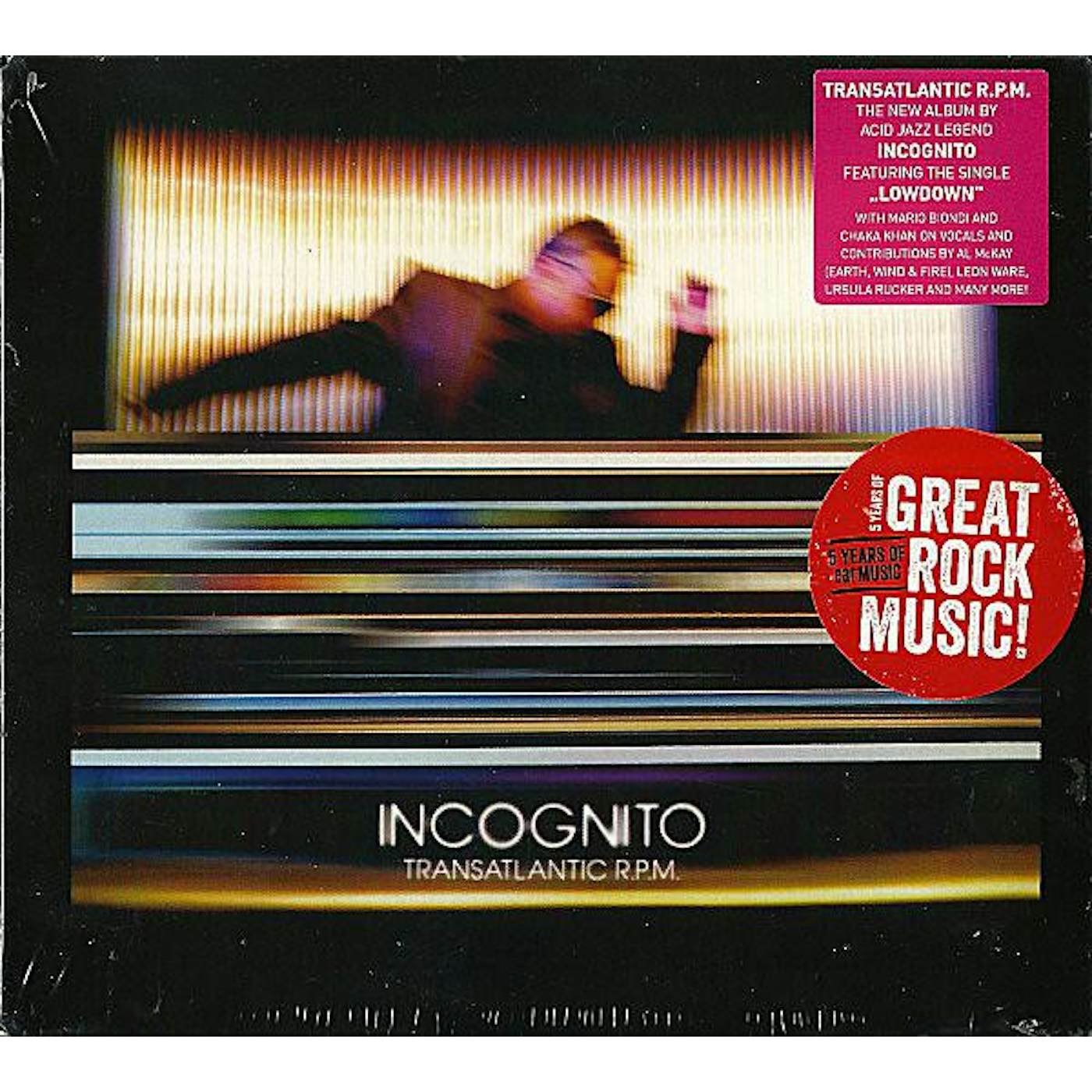 Incognito TRANSATLANTIC R.P.M. CD