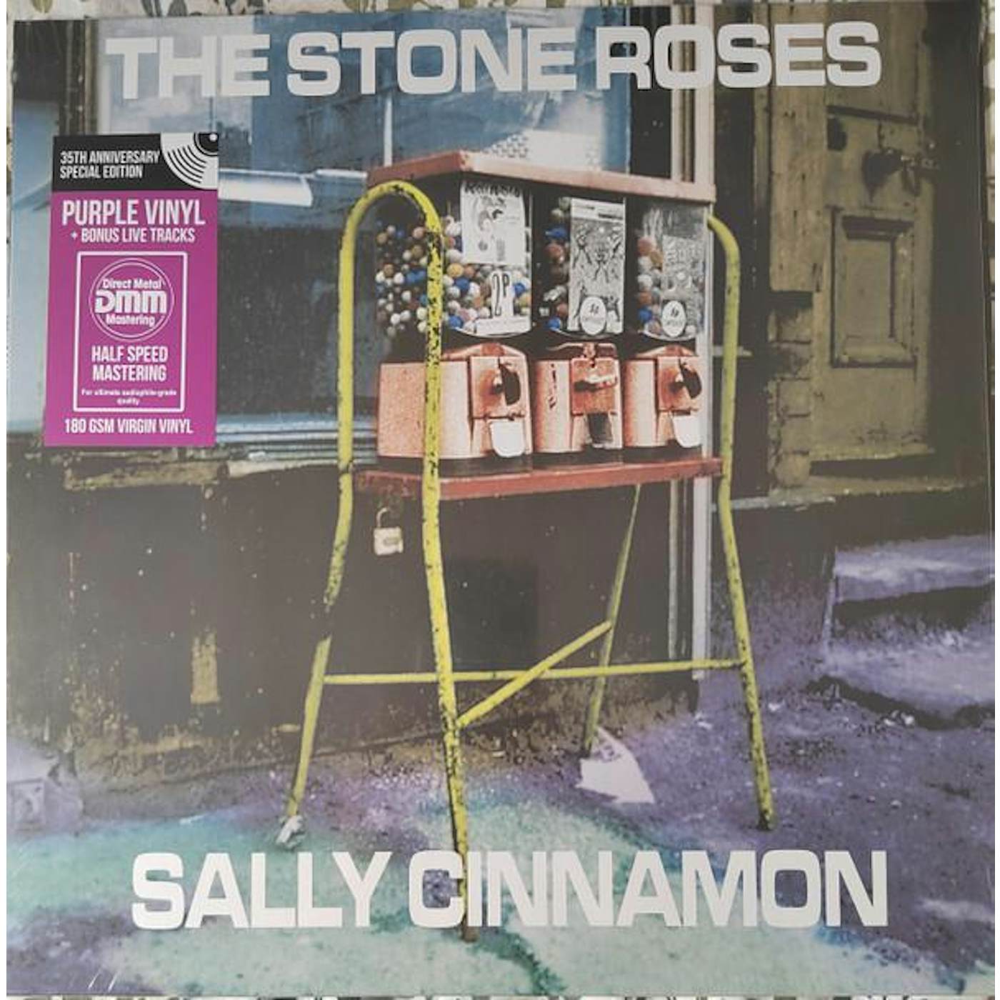 The Stone Roses SALLY CINNAMON/LIVE (180G/PURPLE VINYL) Vinyl Record