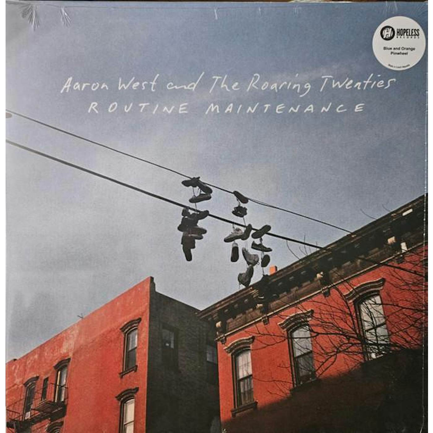 Aaron West and The Roaring Twenties Routine Maintenance (Blue/Orange Vinyl/Reissue) Vinyl Record
