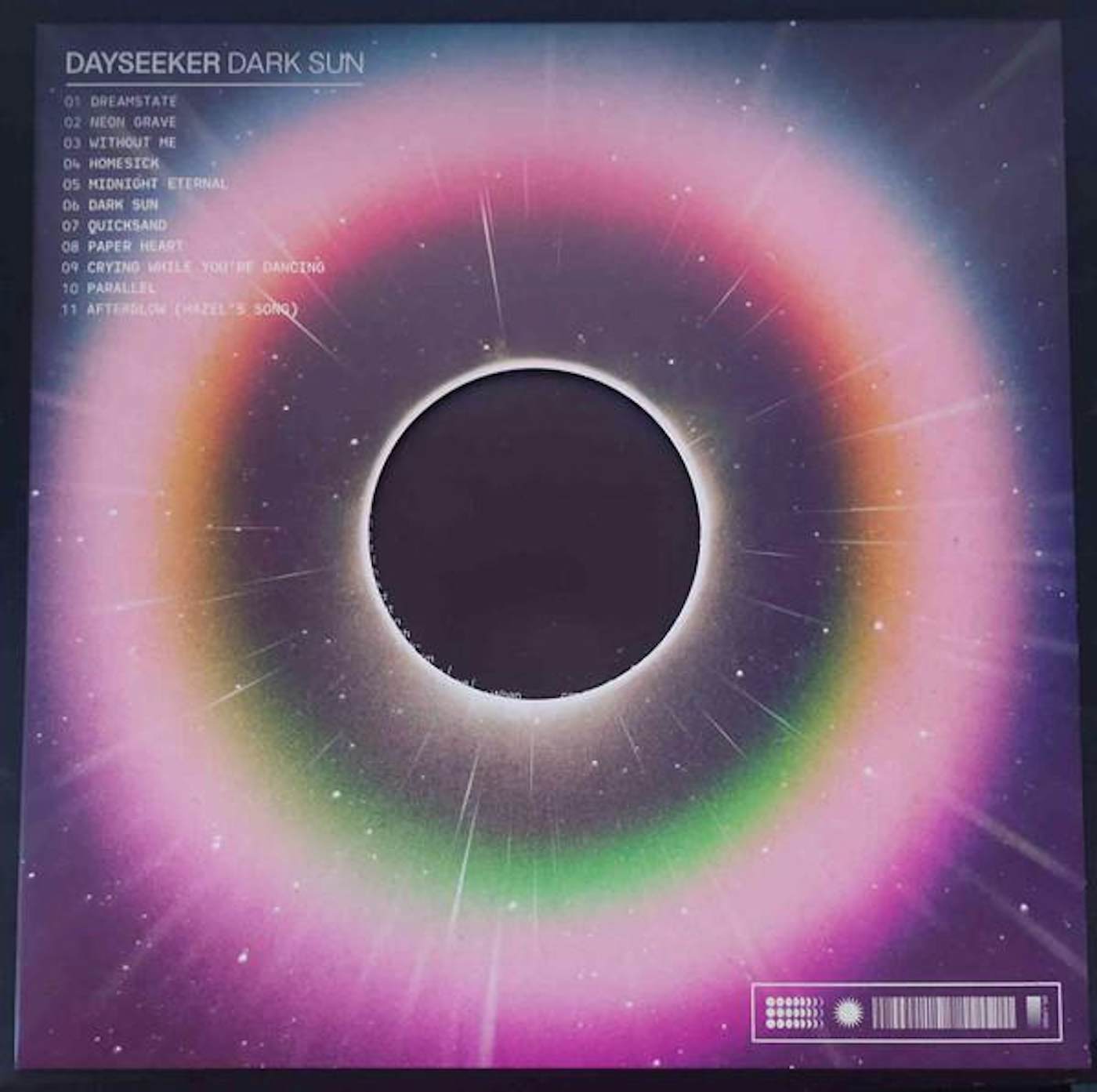 Dayseeker DARK SUN (BLACK/WHITE VINYL/REISSUE) Vinyl Record
