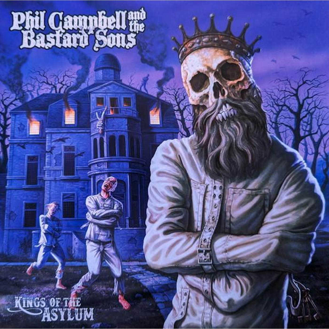 Phil Campbell and the Bastard Sons KINGS OF THE ASYLUM (PURPLE VINYL) Vinyl Record