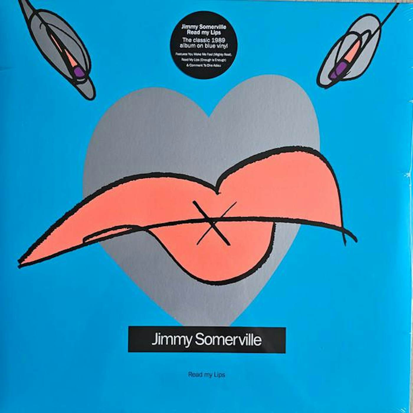 Jimmy Somerville READ MY LIPS (2023 REISSUE) (BLUE VINYL) Vinyl Record