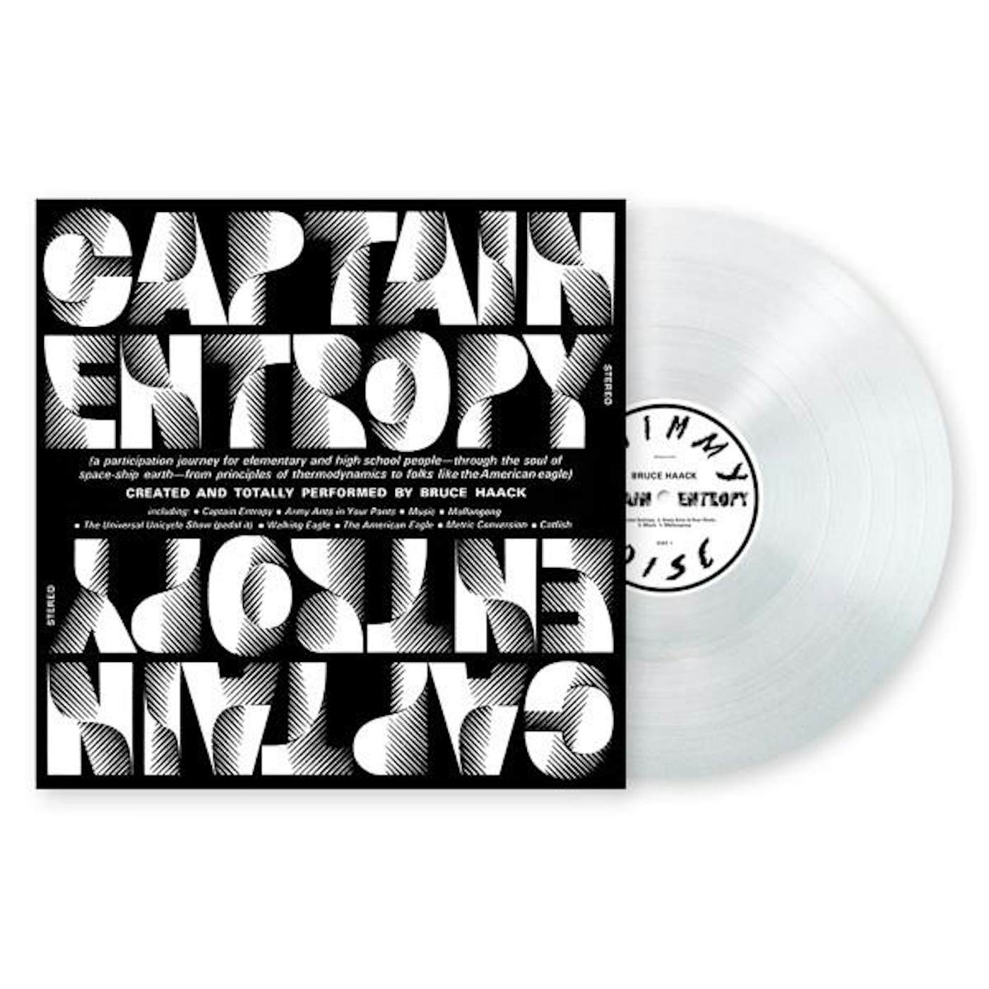 Bruce Haack Captain Entropy (Clear) Vinyl Record