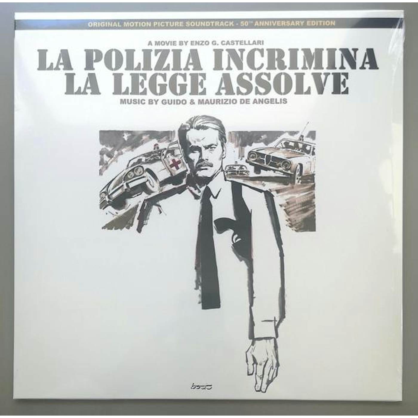 Guido & Maurizio De Angelis LA POLIZIA INCRIMINA LA LEGGE ASSOLVE (50TH ANNIVERSARY EDITION) Vinyl Record