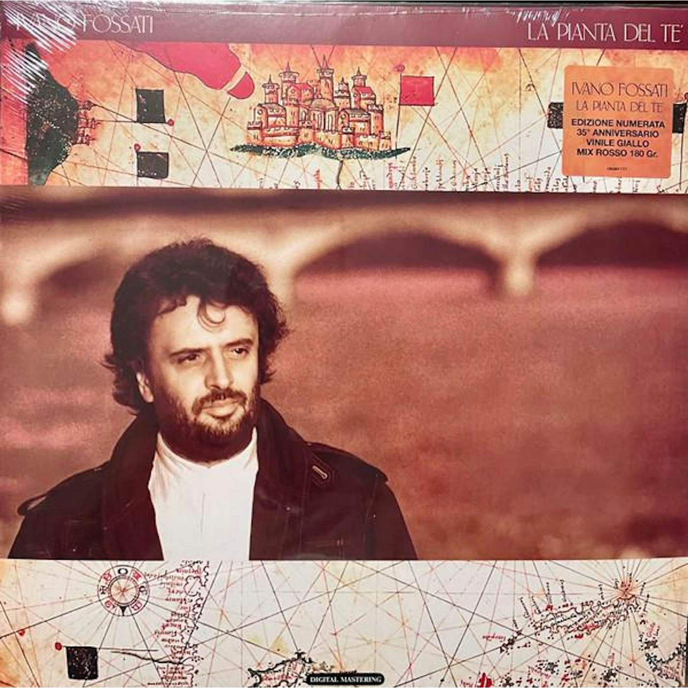 Ivano Fossati LA PIANTA DEL TE Vinyl Record