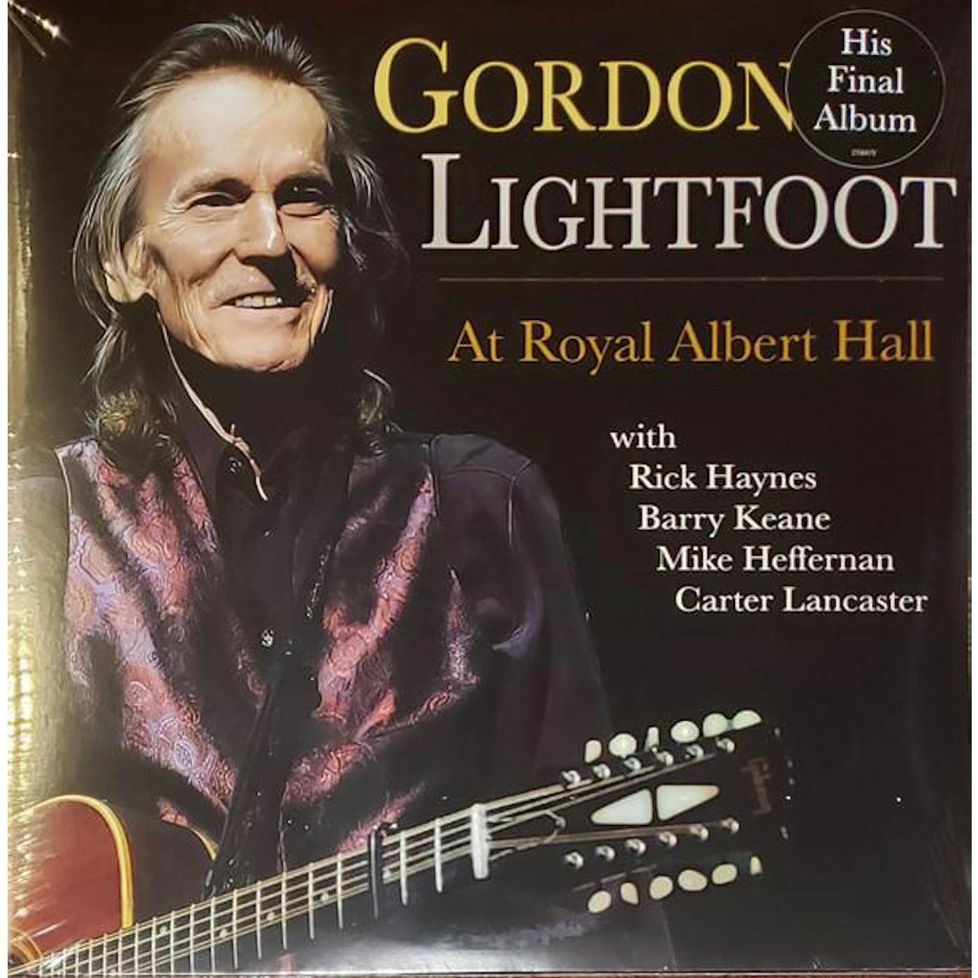 Gordon Lightfoot AT ROYAL ALBERT HALL Vinyl Record