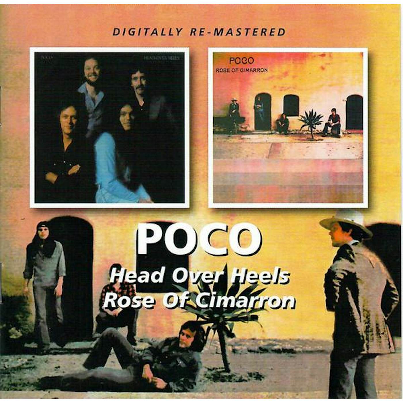 Poco HEAD OVER HEELS / ROSE OF CIMARRON (REMASTERED) CD