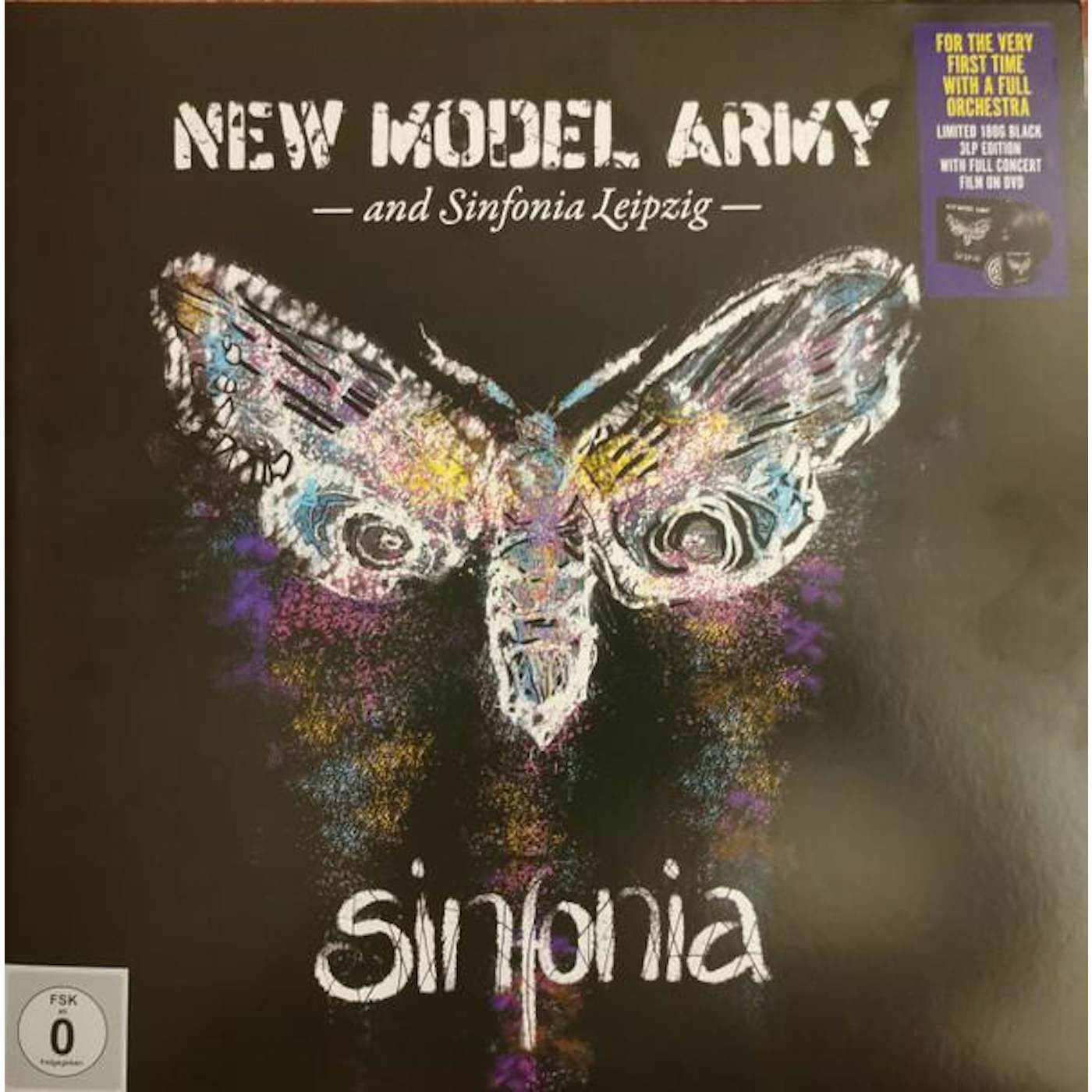 New Model Army SINFONIA Vinyl Record