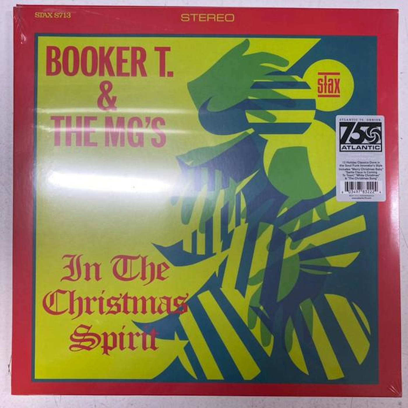 Booker T. & the M.G.'s In The Christmas Spirit (Clear Vinyl) (Atl75) Vinyl Record
