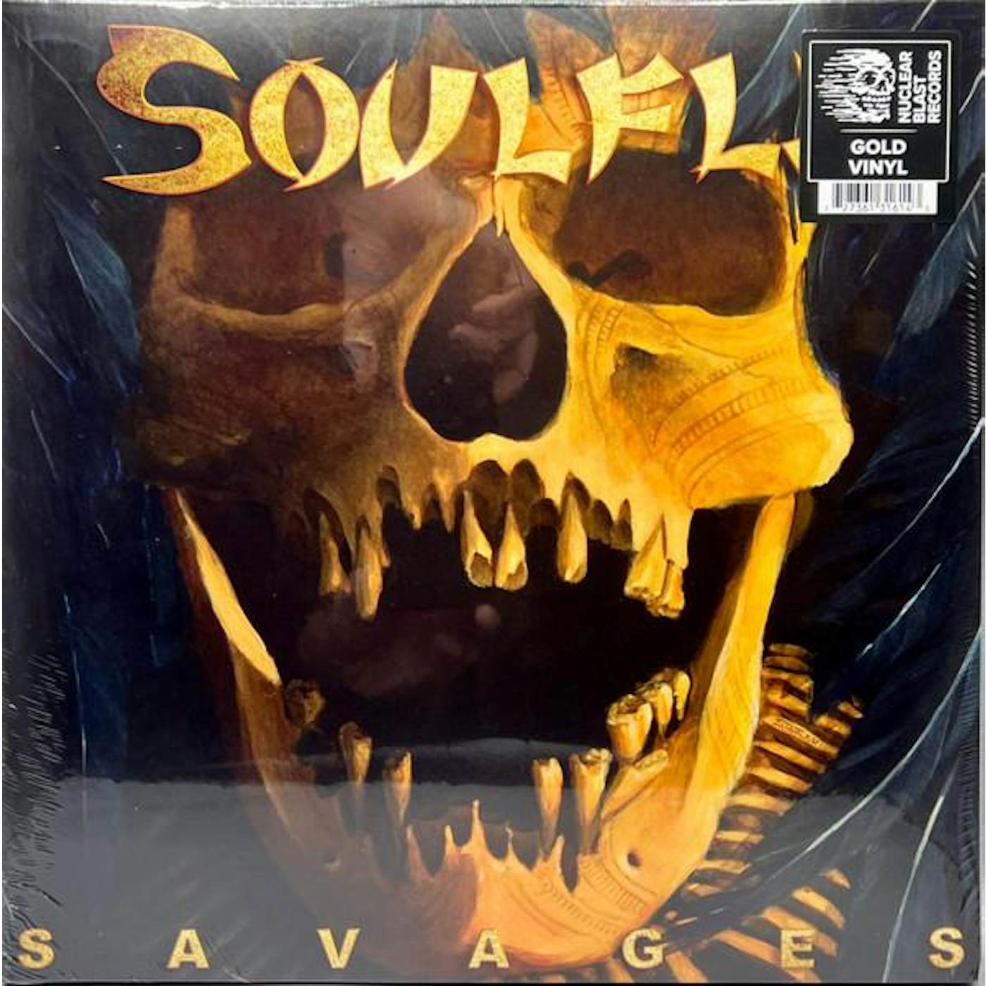 Soulfly SAVAGES (GOLD VINYL/2LP) Vinyl Record