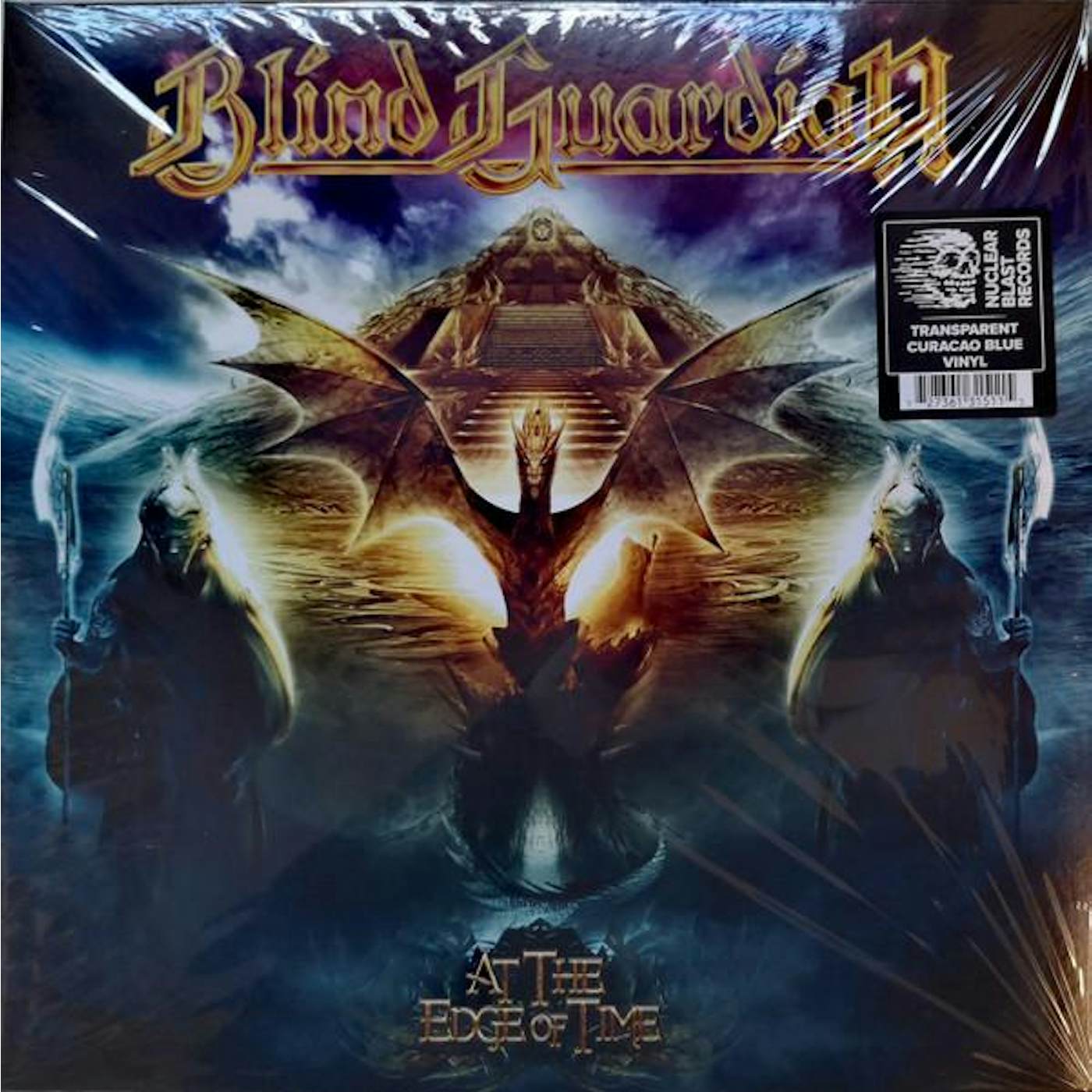Blind Guardian AT THE EDGE OF TIME - CURACAO (COLOR VINYL/2LP) Vinyl Record