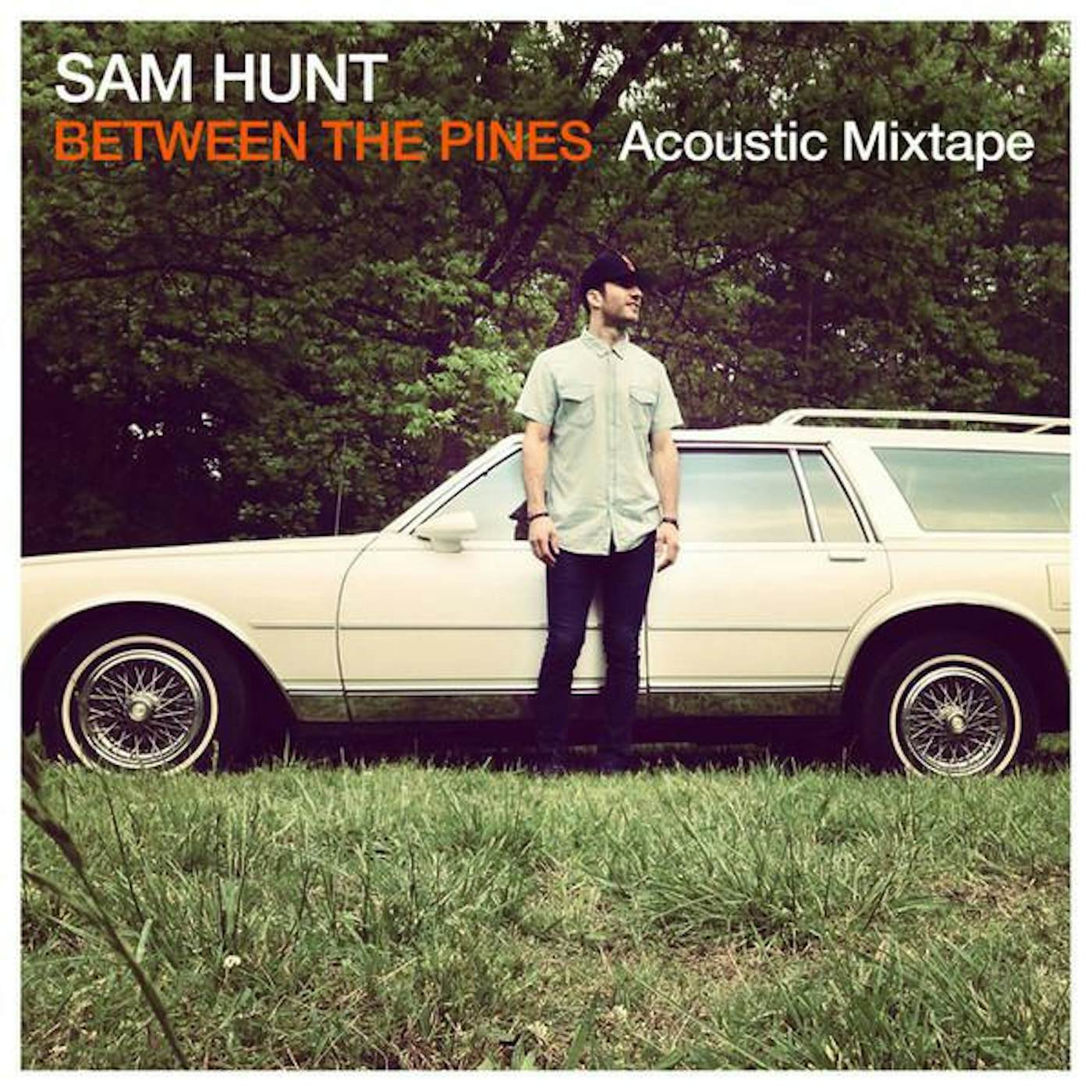 Sam Hunt Between The Pines (Acoustic Mixtape) (Orange Vinyl/2LP) Vinyl Record